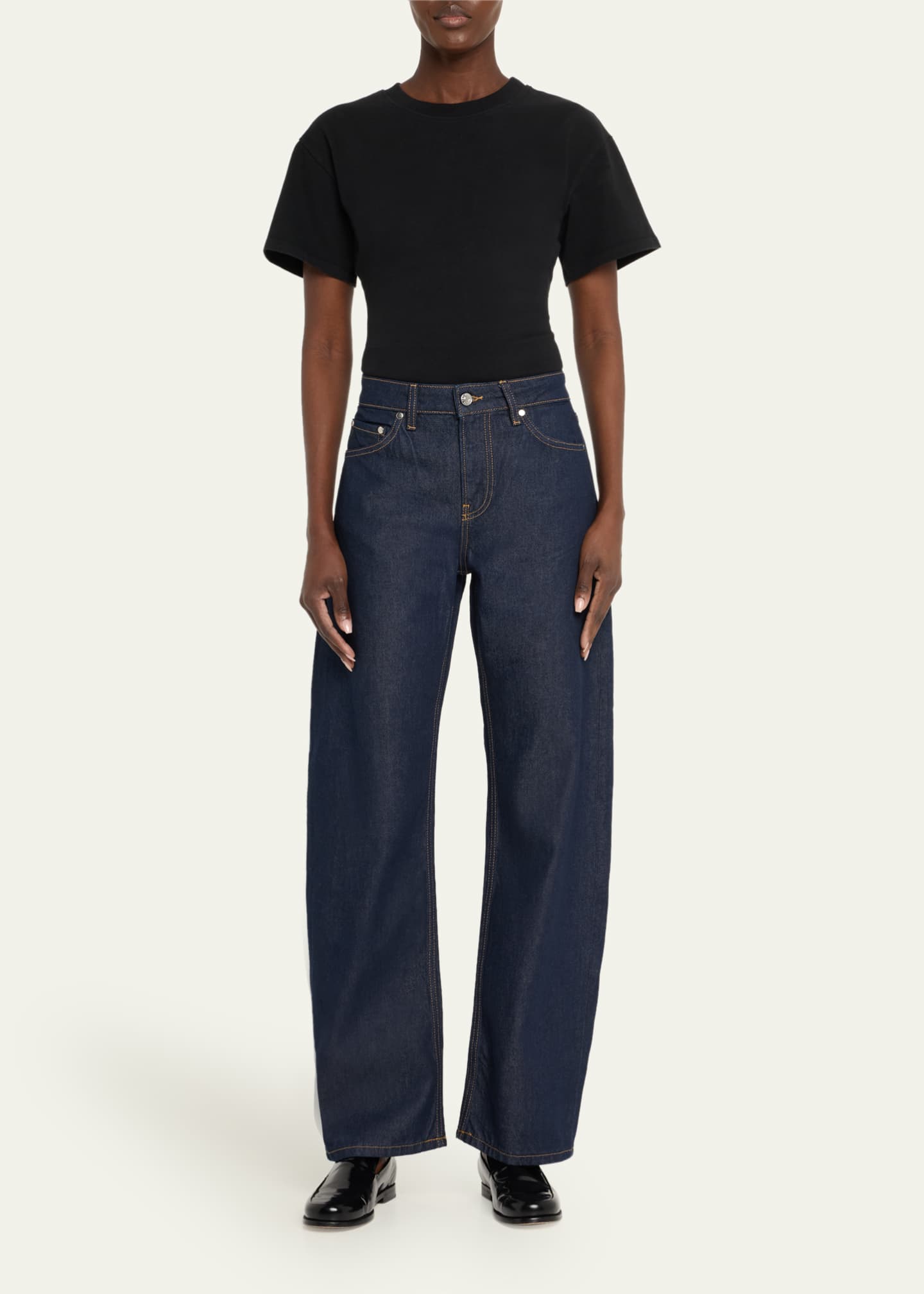 EB DENIM Eero Slim Fit Cotton T-Shirt Image 2 of 5