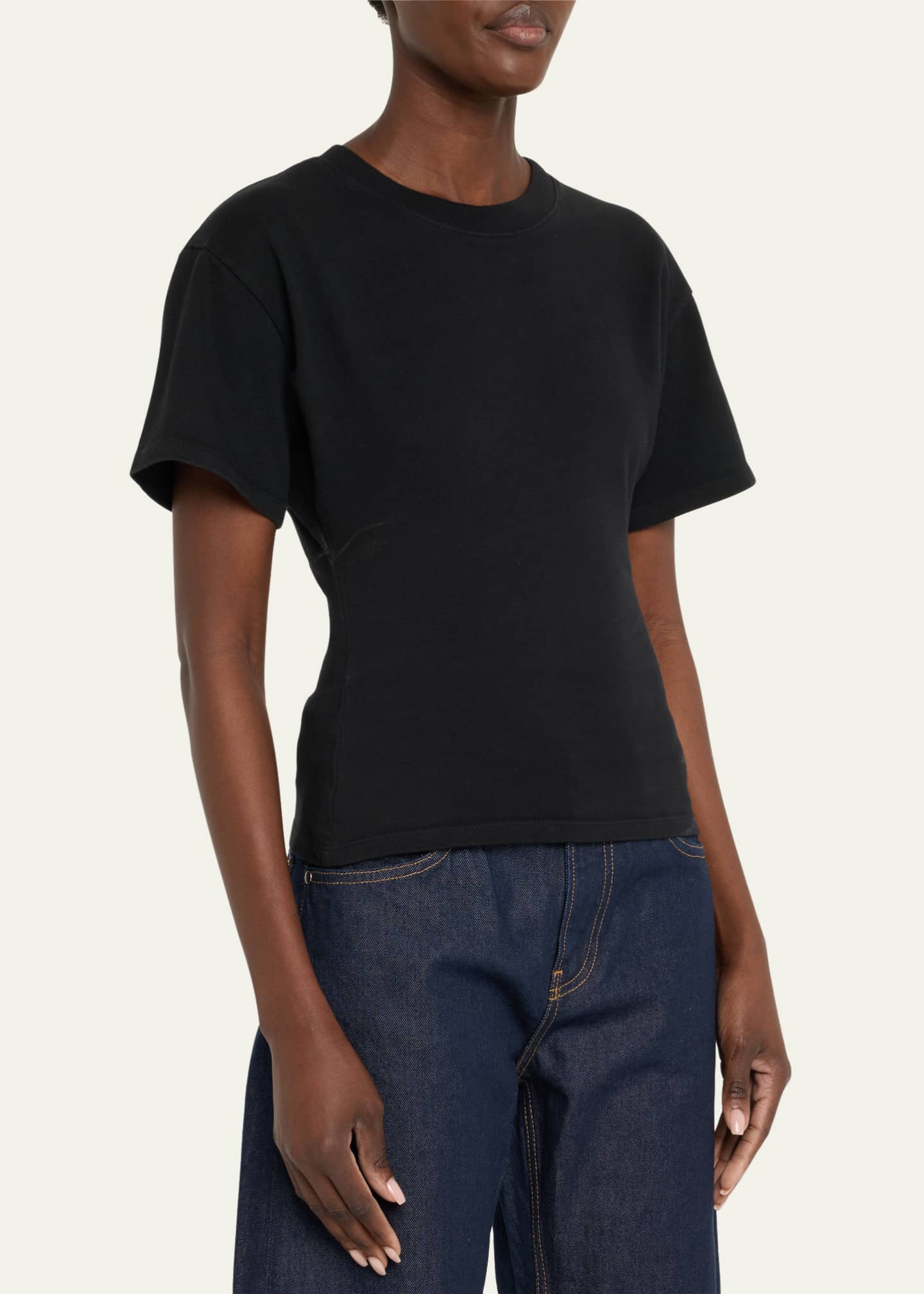 EB DENIM Eero Slim Fit Cotton T-Shirt Image 4 of 5
