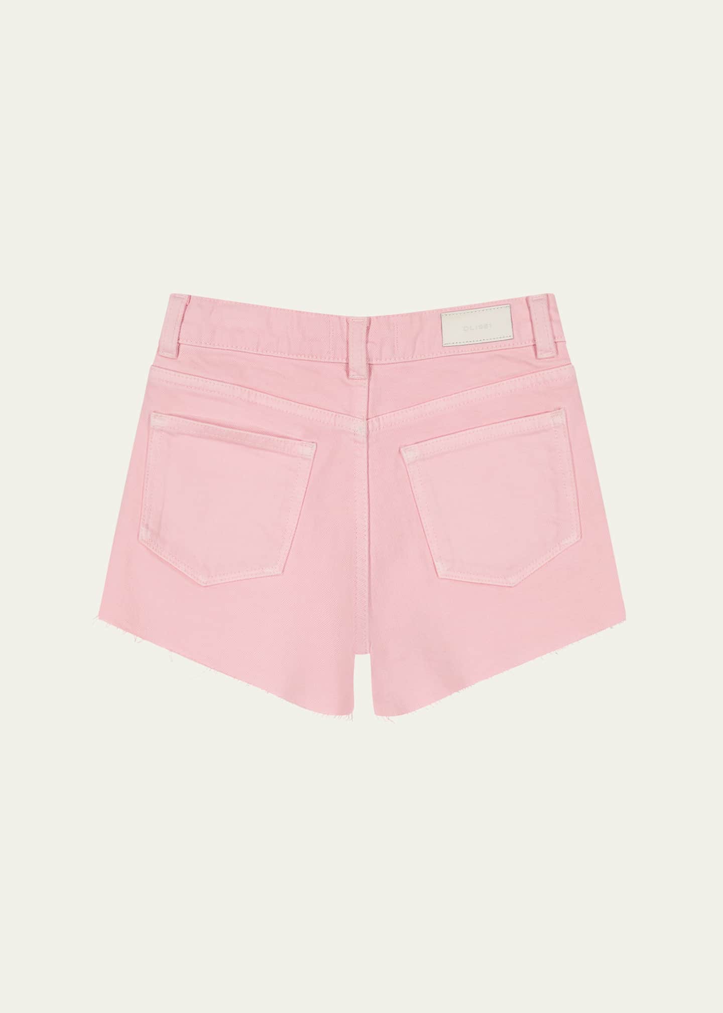 DL1961 Girl's Lucy Cut Off Denim Shorts, Size 2-6 Image 2 of 2