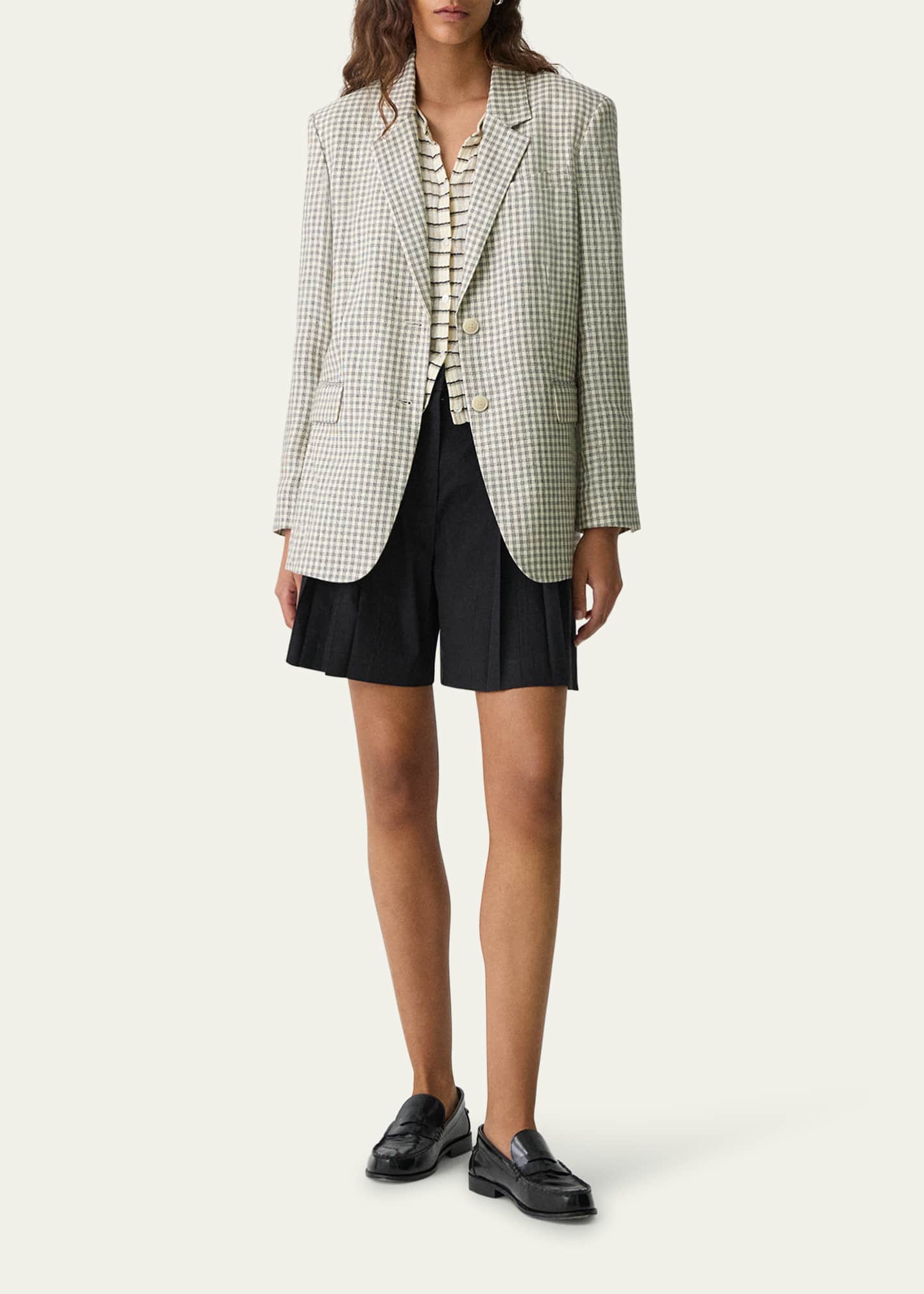 Theory Check Blazer Image 2 of 5