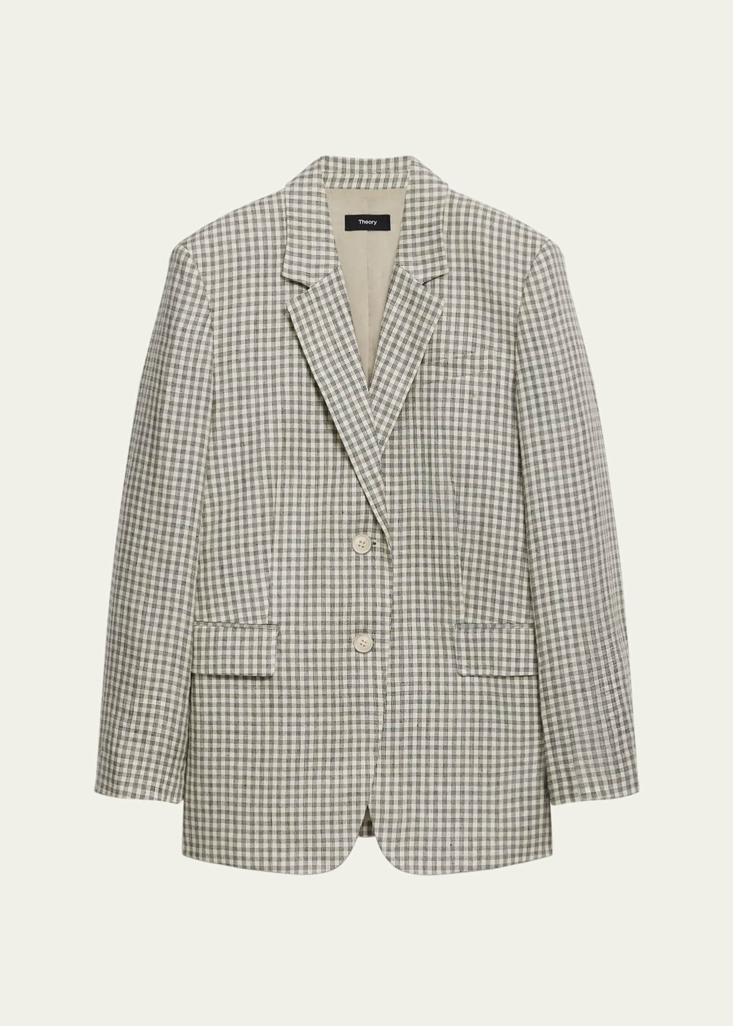Theory Check Blazer Image 1 of 5