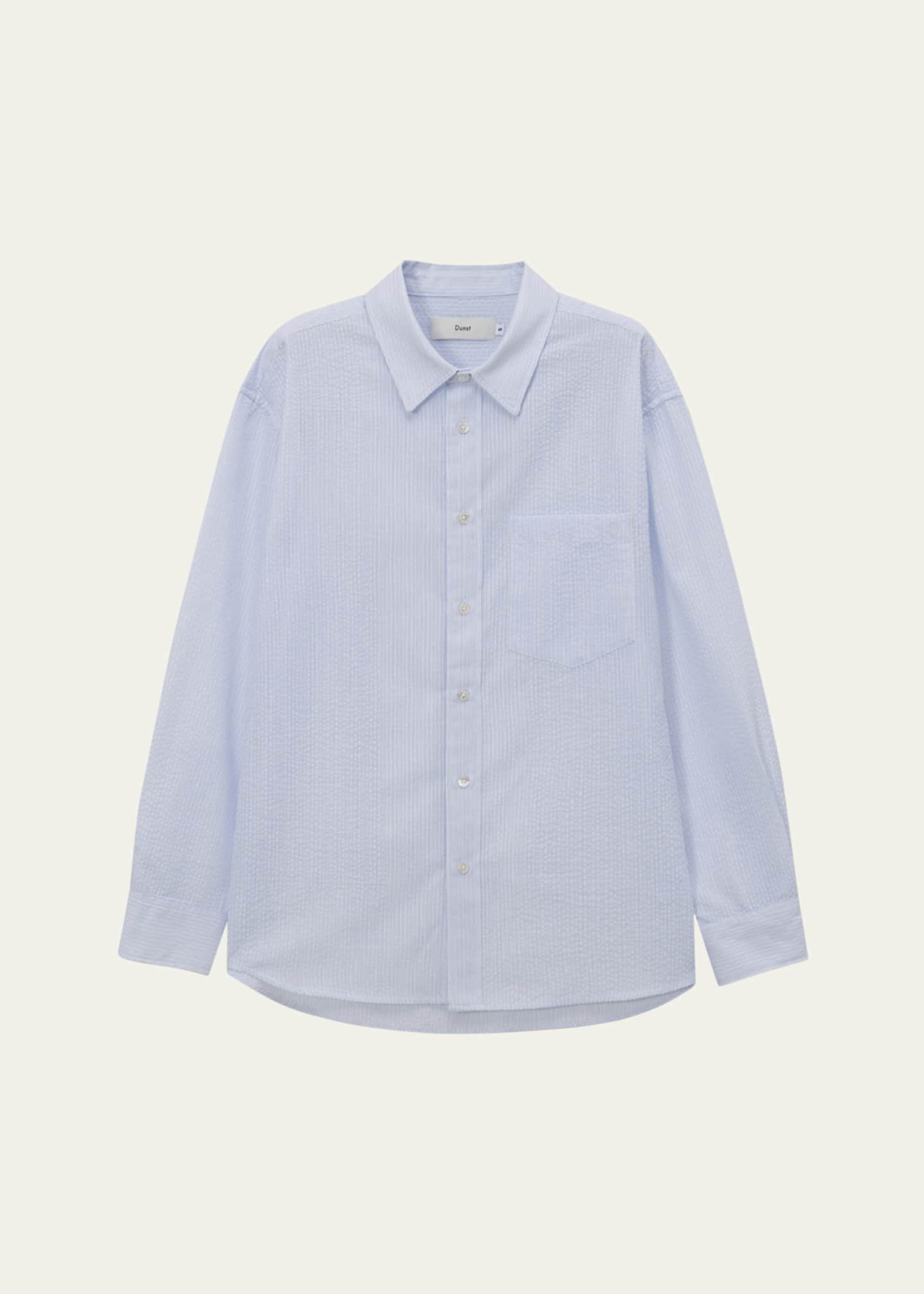 Dunst Oversized Button-Front Shirt, Unisex