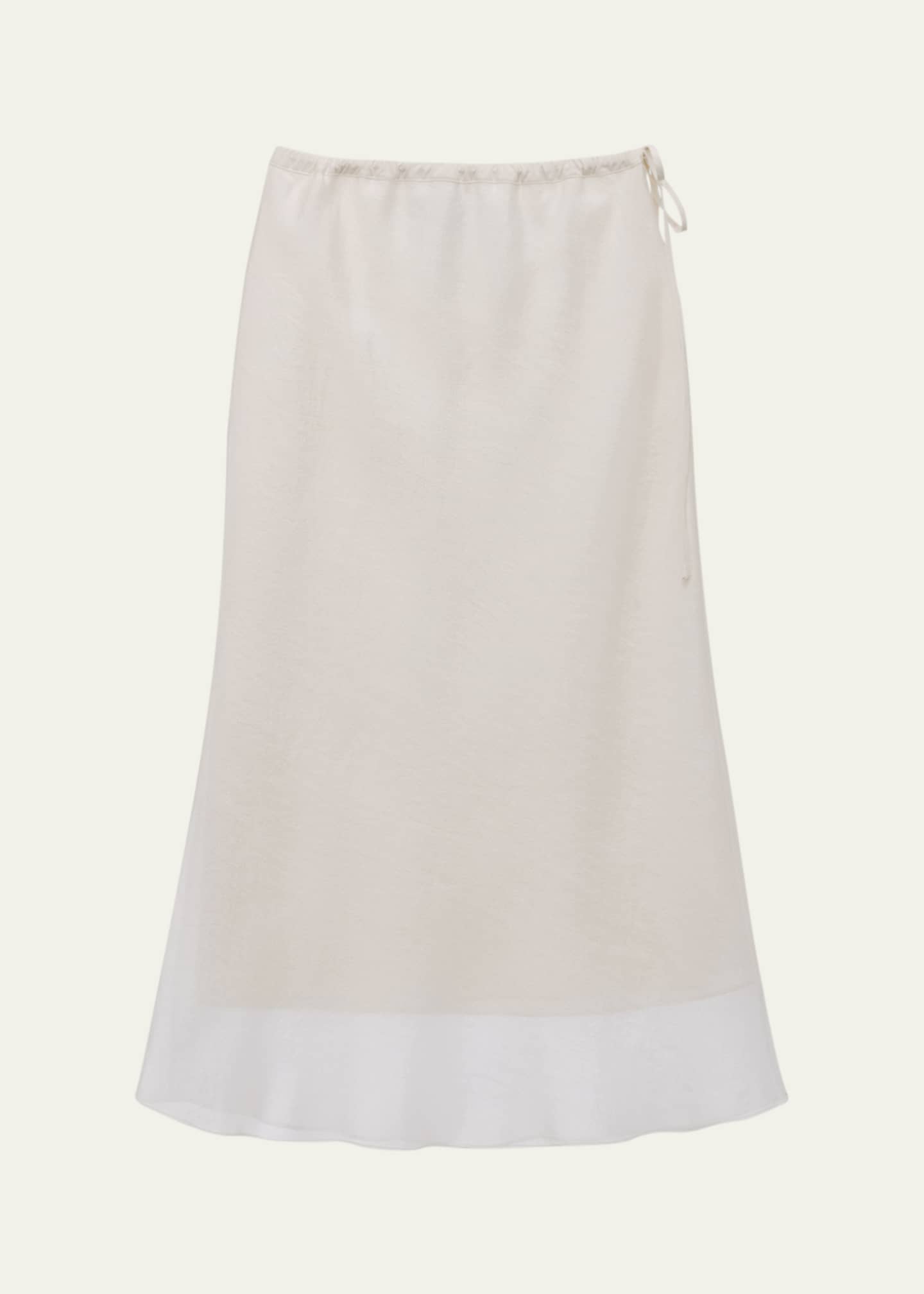 Dunst Layered Midi Slip Skirt