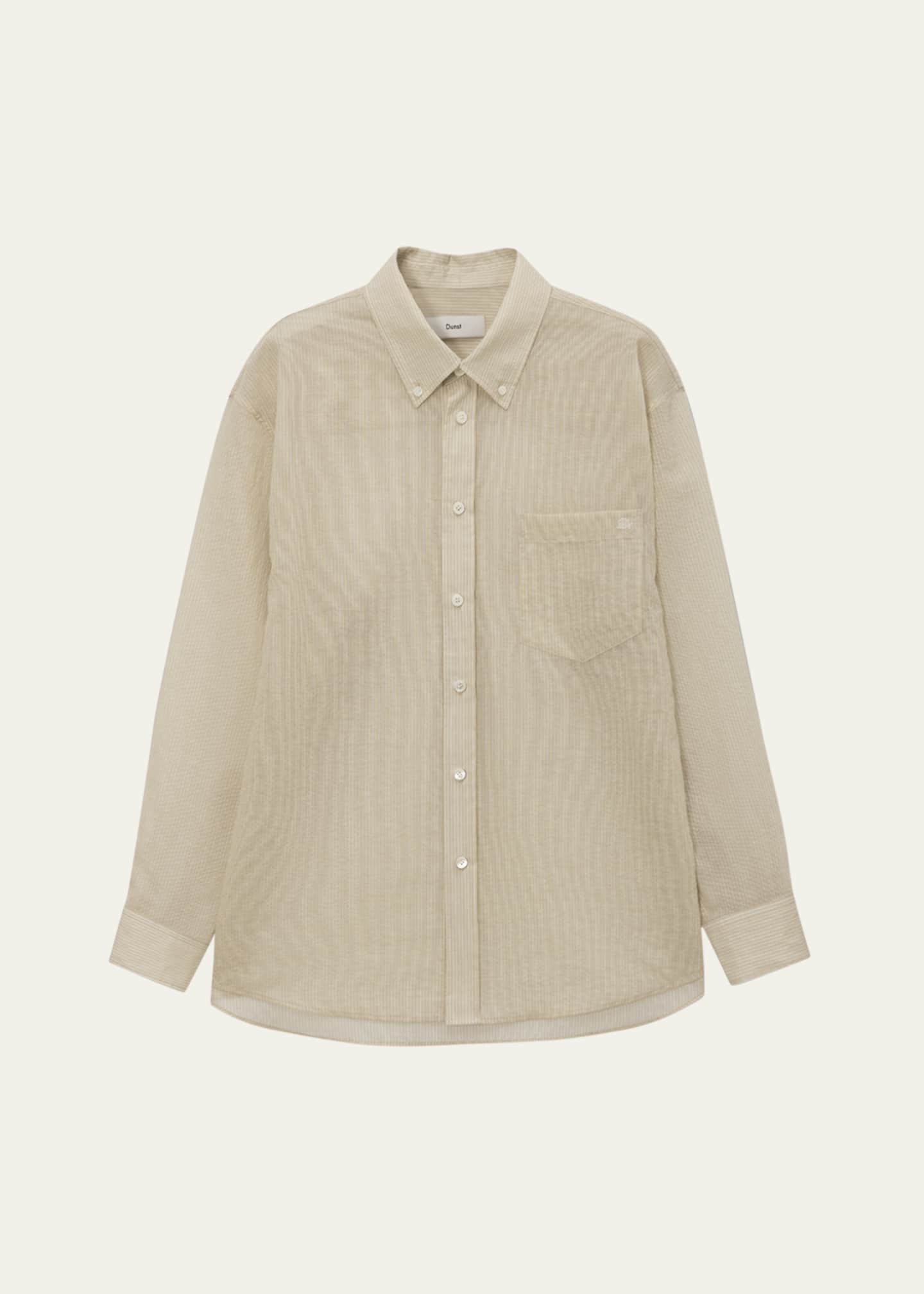 Dunst Sheer Button-Front Shirt