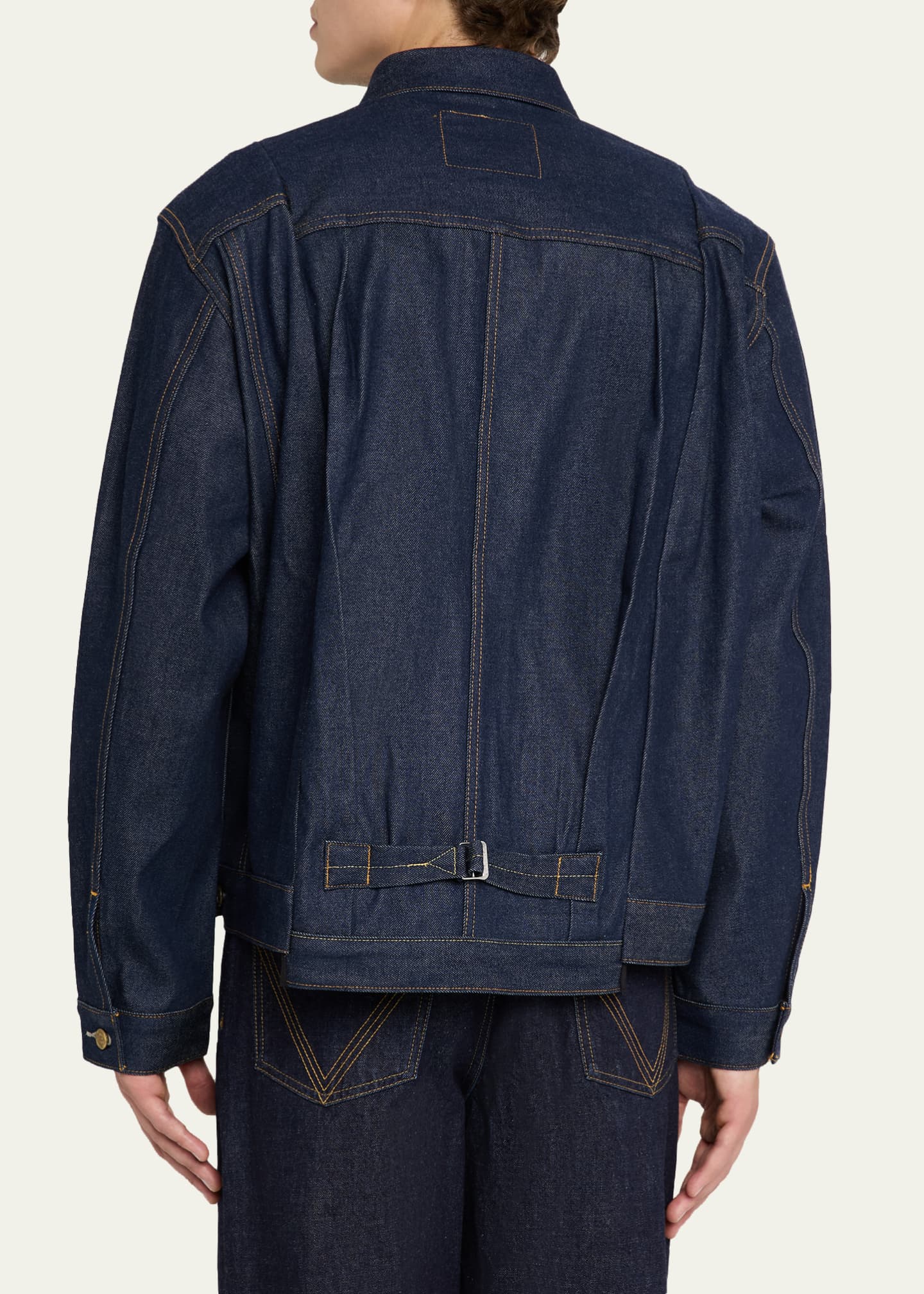 Levi's® X Sacai Men's Denim Jacket - Dark Wash | Levi's® US