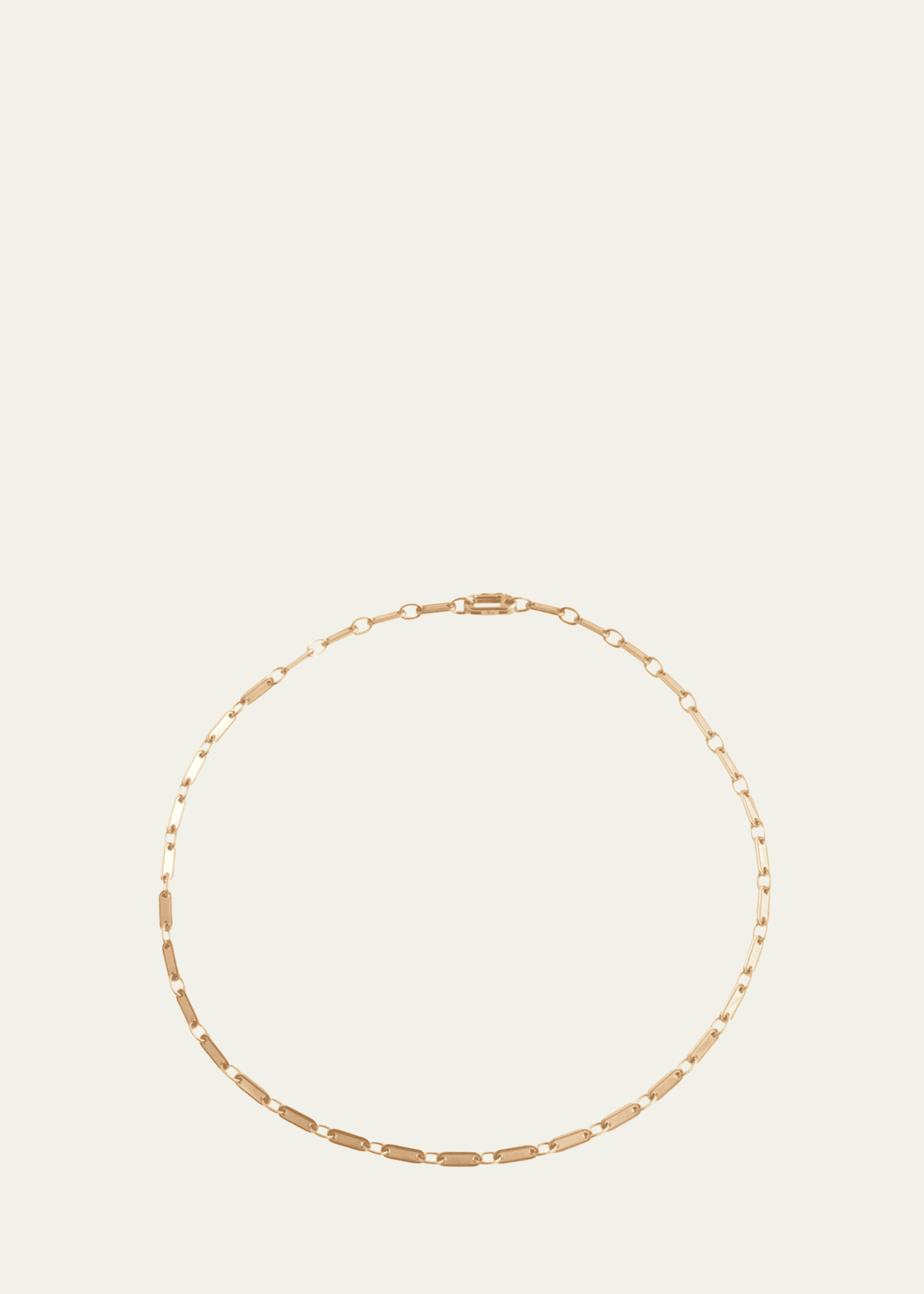 Sherman Field, 1967 18K Yellow Gold ID Tag Single Chain Necklace
