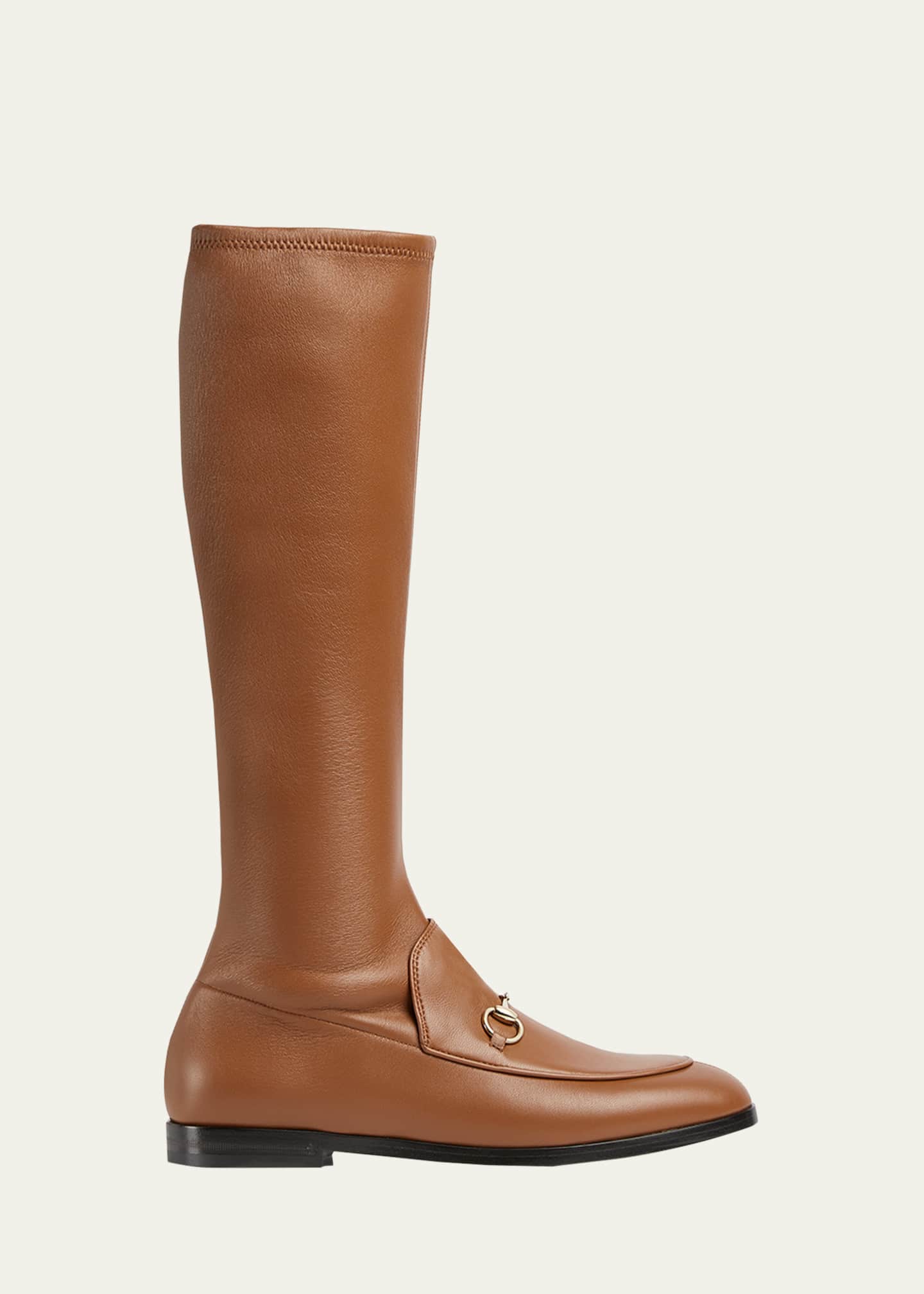 Gucci Jordaan Nappa Knee-High Boots - Bergdorf Goodman