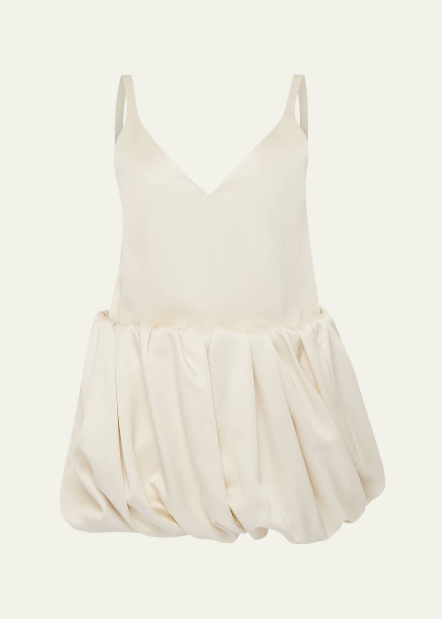 JW Anderson Rolled Hem Duchesse Mini Dress