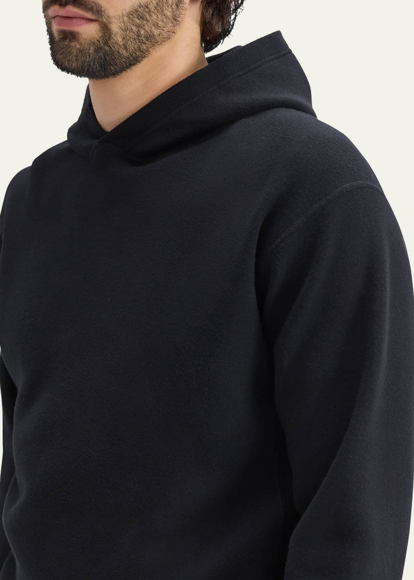Theory Men's Relaxed Hoodie in Fine Bilen Image 4 of 4