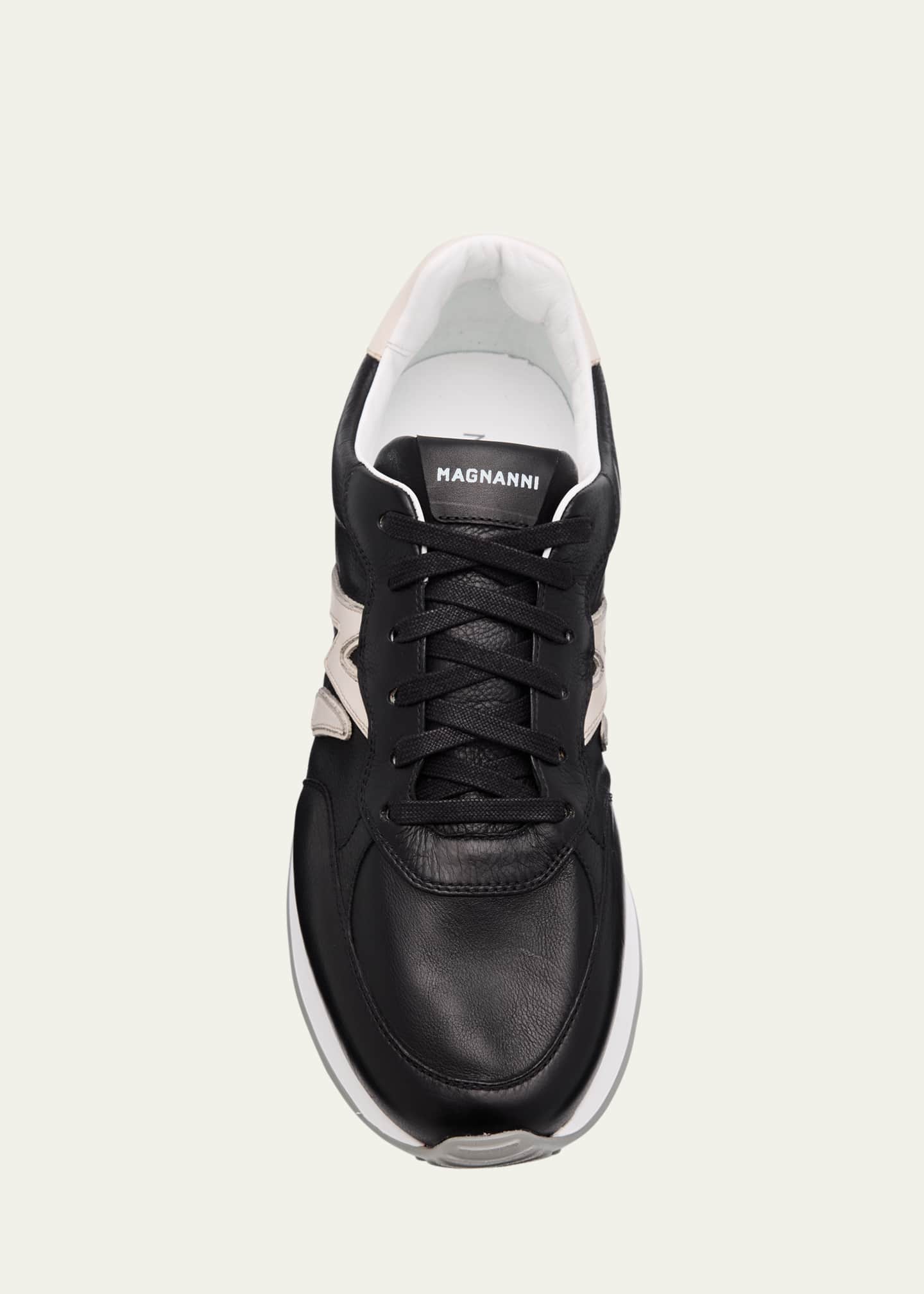 Magnanni Men's Yoki Leather Runner Sneakers Image 6 of 6