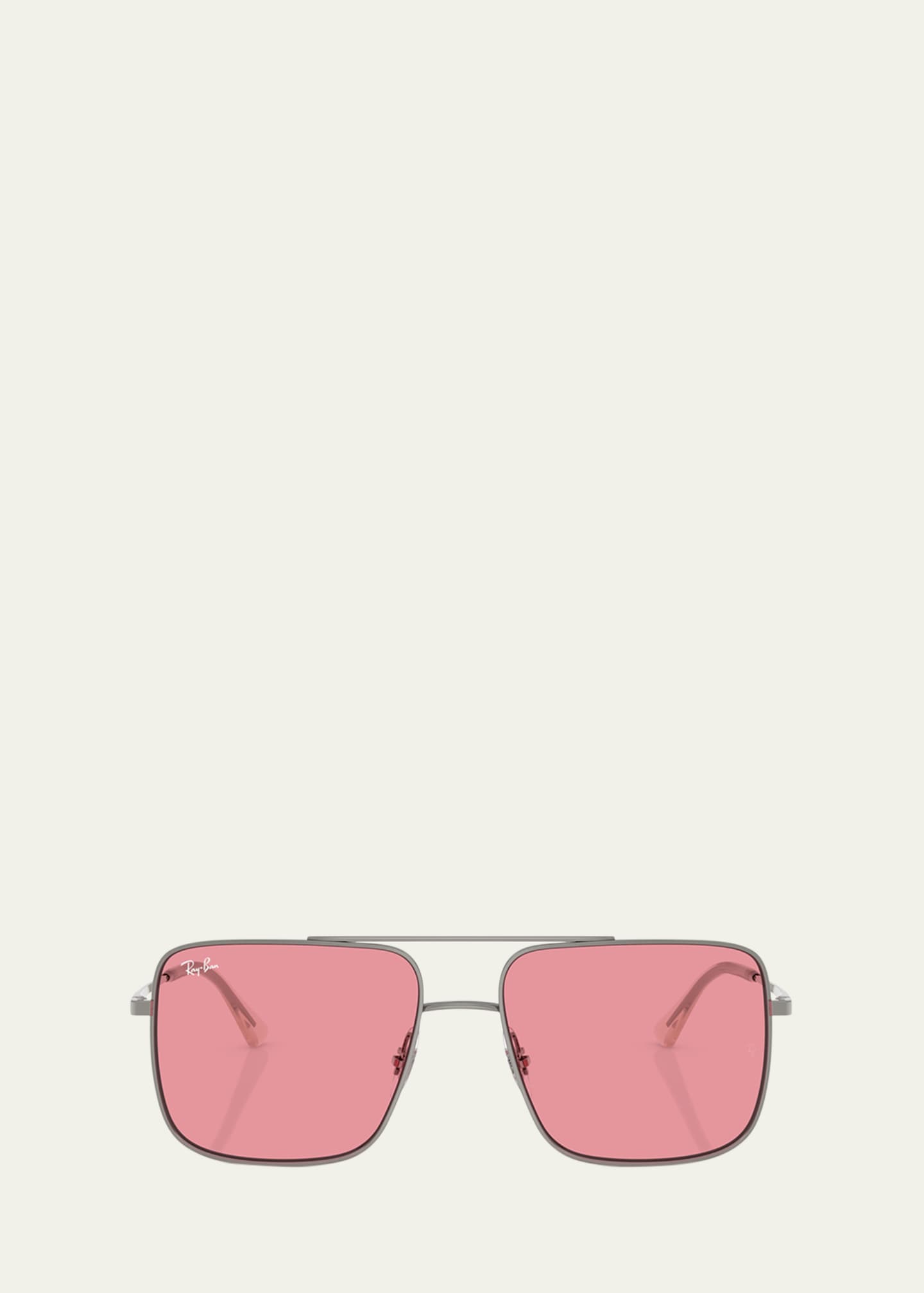 Ray-Ban Ari Metal Square Sunglasses - Bergdorf Goodman
