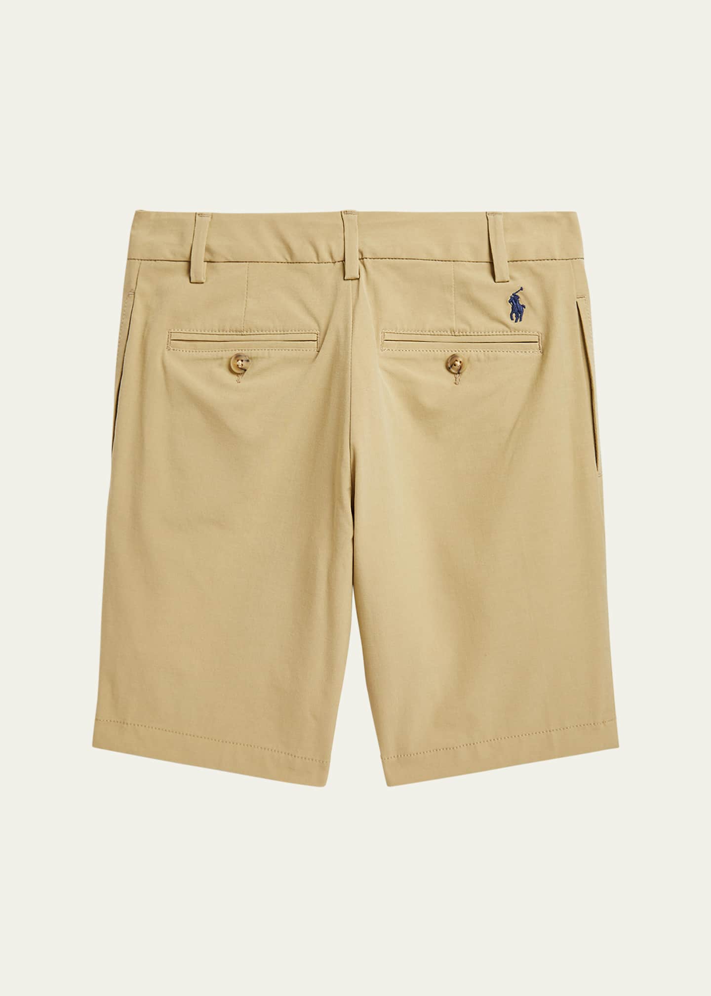 Ralph Lauren Boy's Pony Embroidered Weekend Shorts, Size 8-20 Image 2 of 3