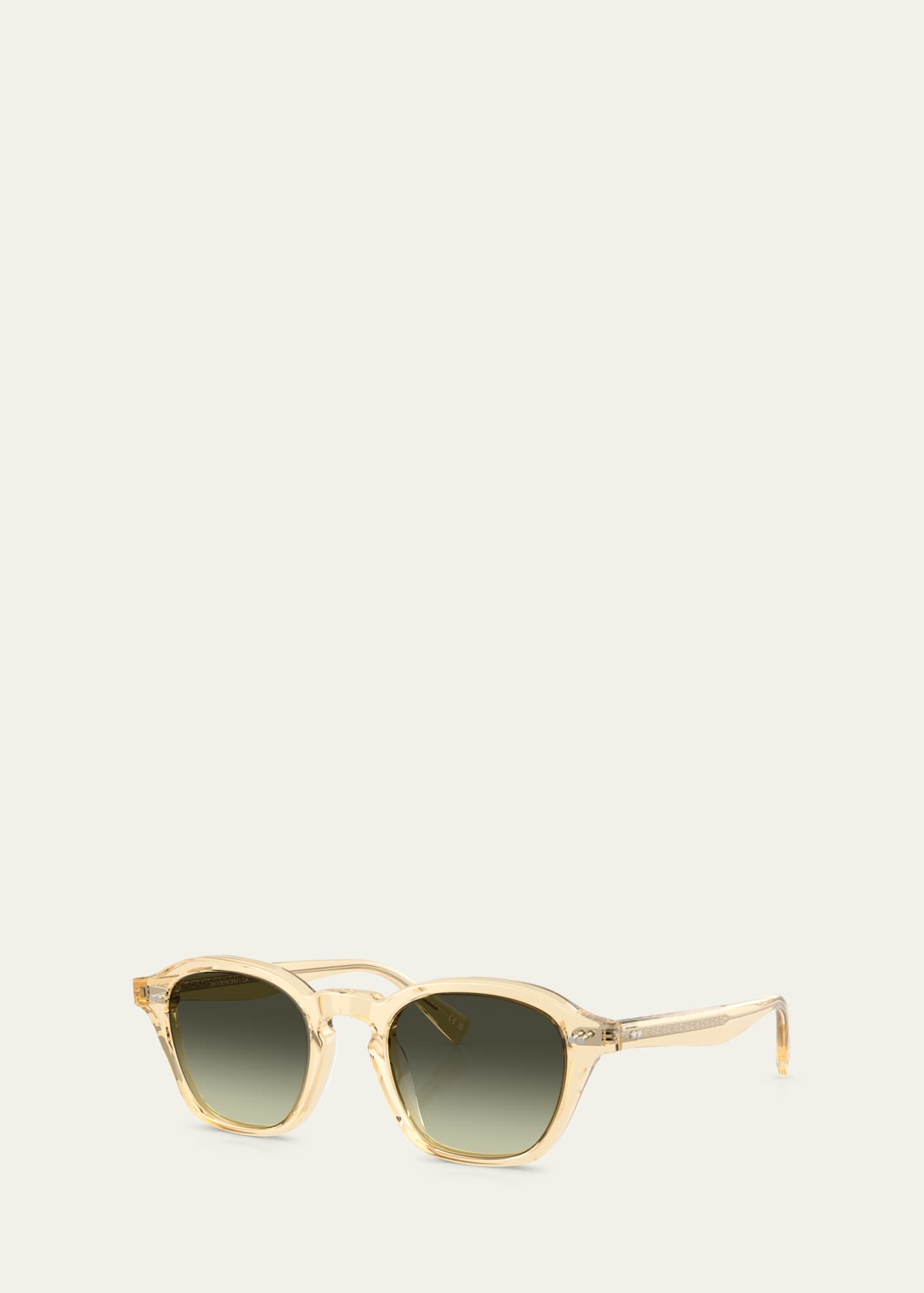Oliver Peoples Acetate Square Sunglasses Image 2 of 3