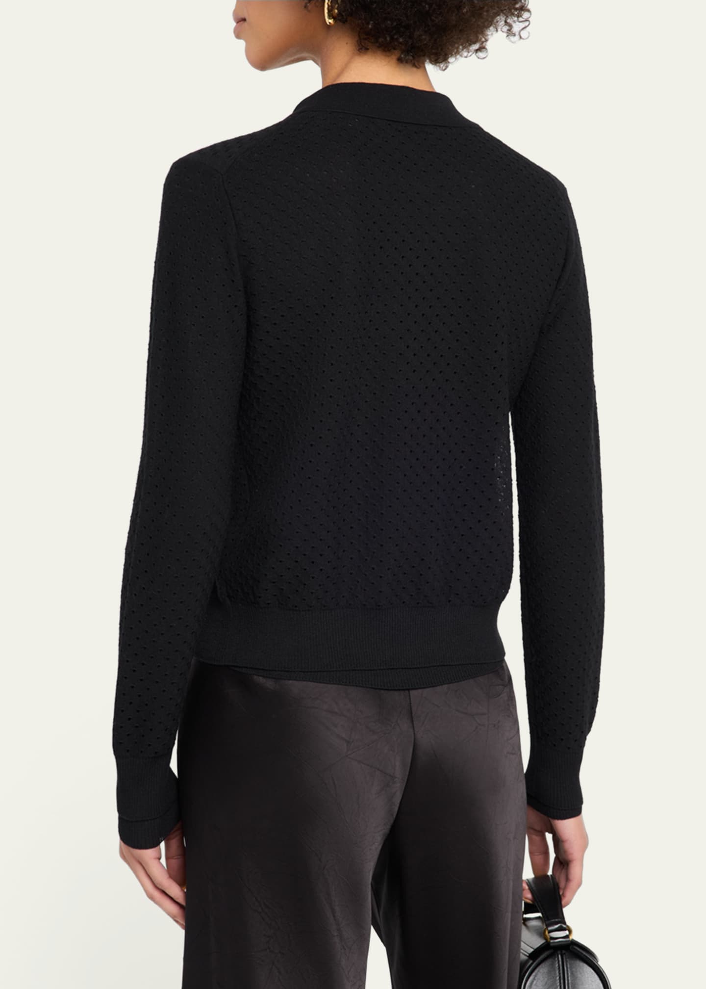 Vince Double-Layered Cardigan Image 3 of 5