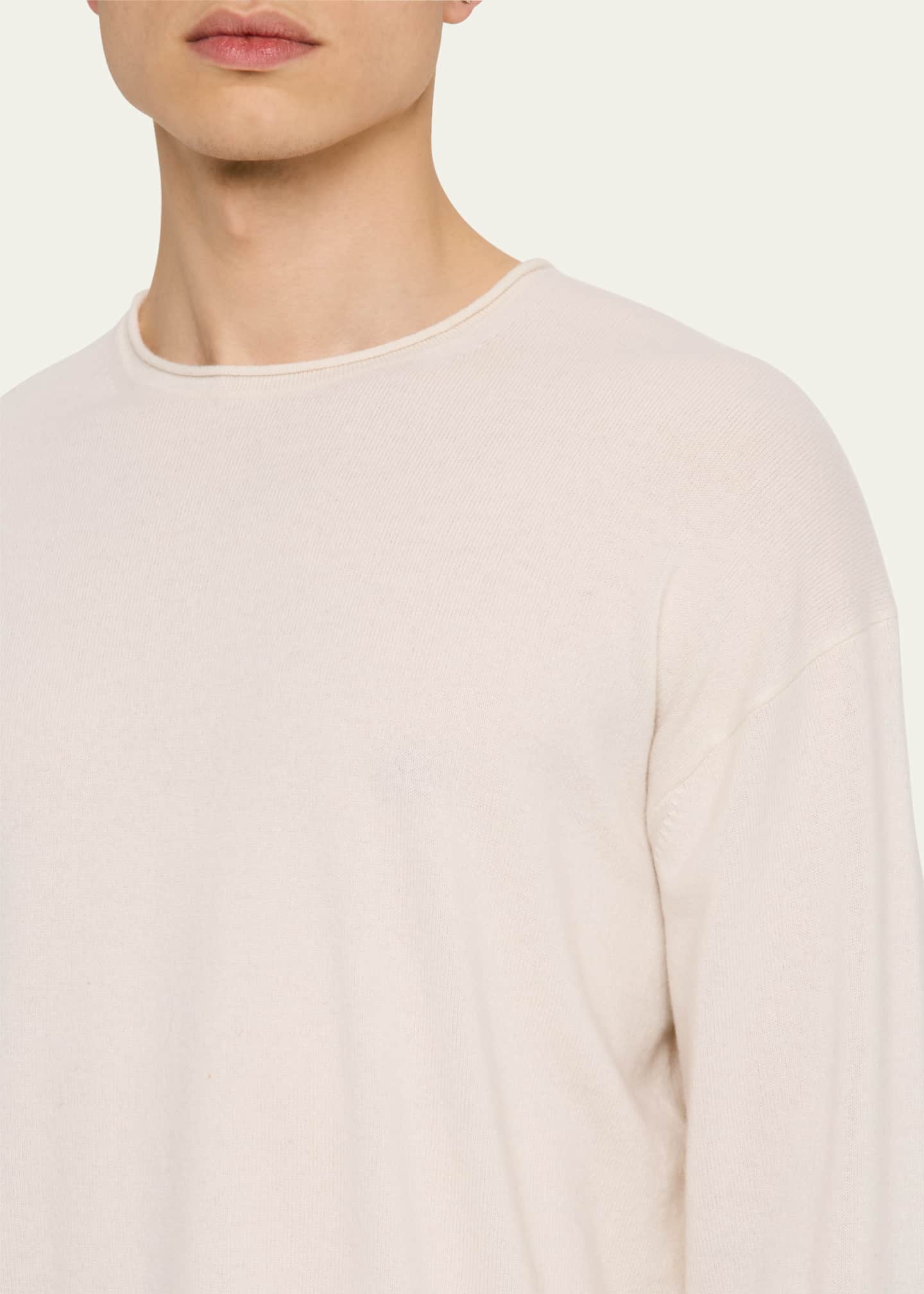 Guest in Residence Men's Oversized Roll Cashmere Sweater Image 5 of 5