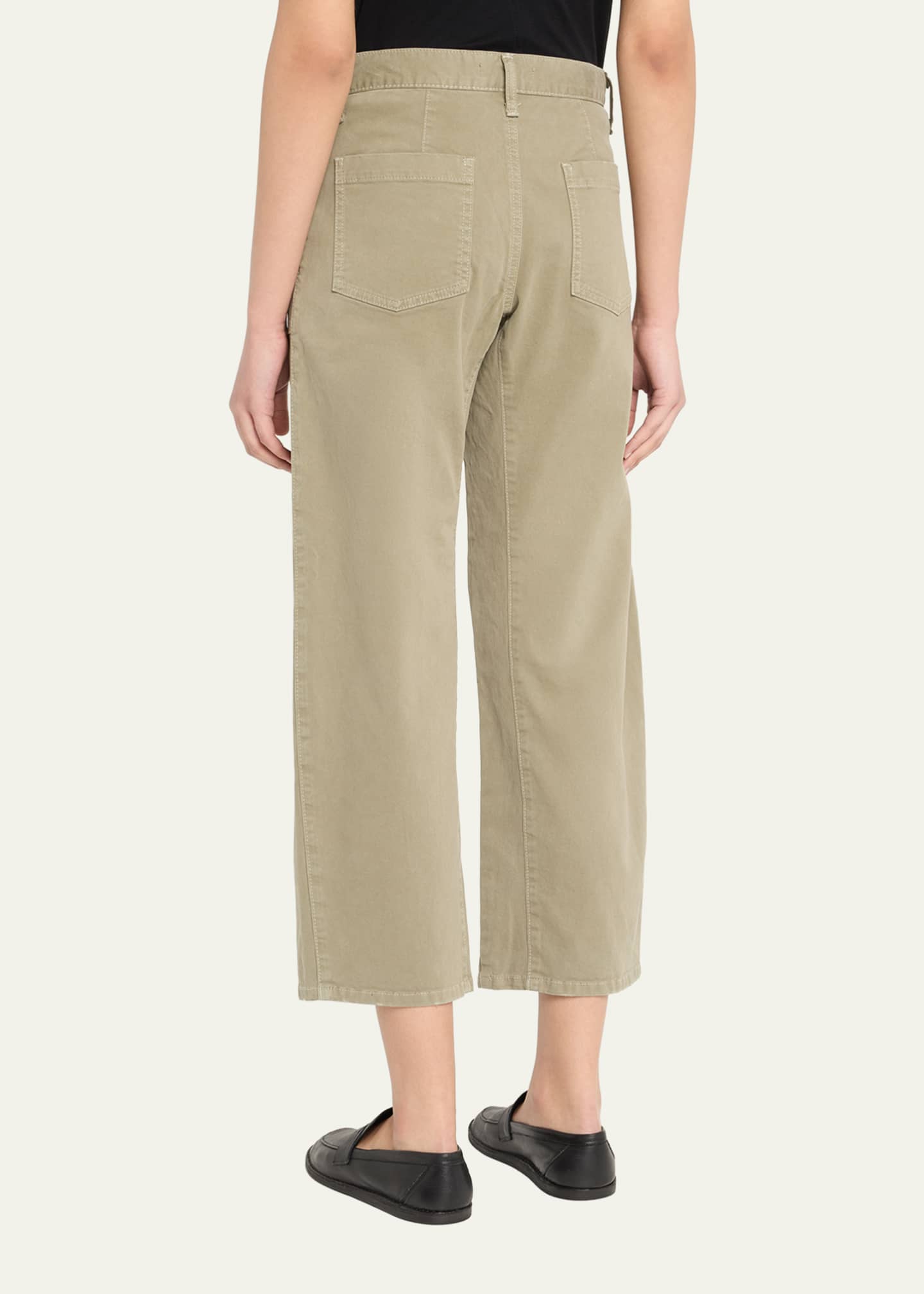 MOUSSY VINTAGE Pomonok Cropped Gusset Cargo Pants Image 3 of 5