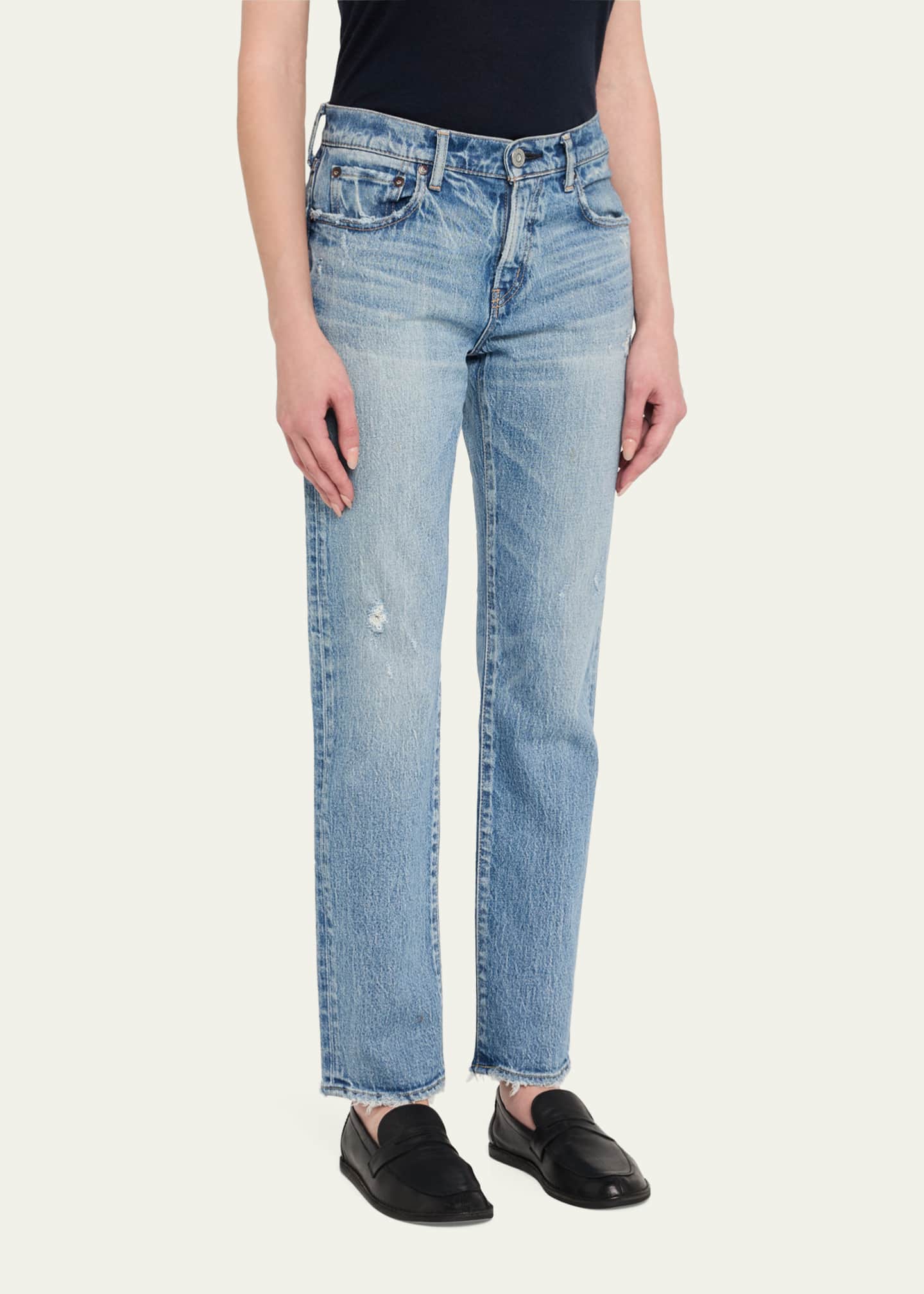 MOUSSY VINTAGE Farmingdale Slim Straight Jeans Image 4 of 5