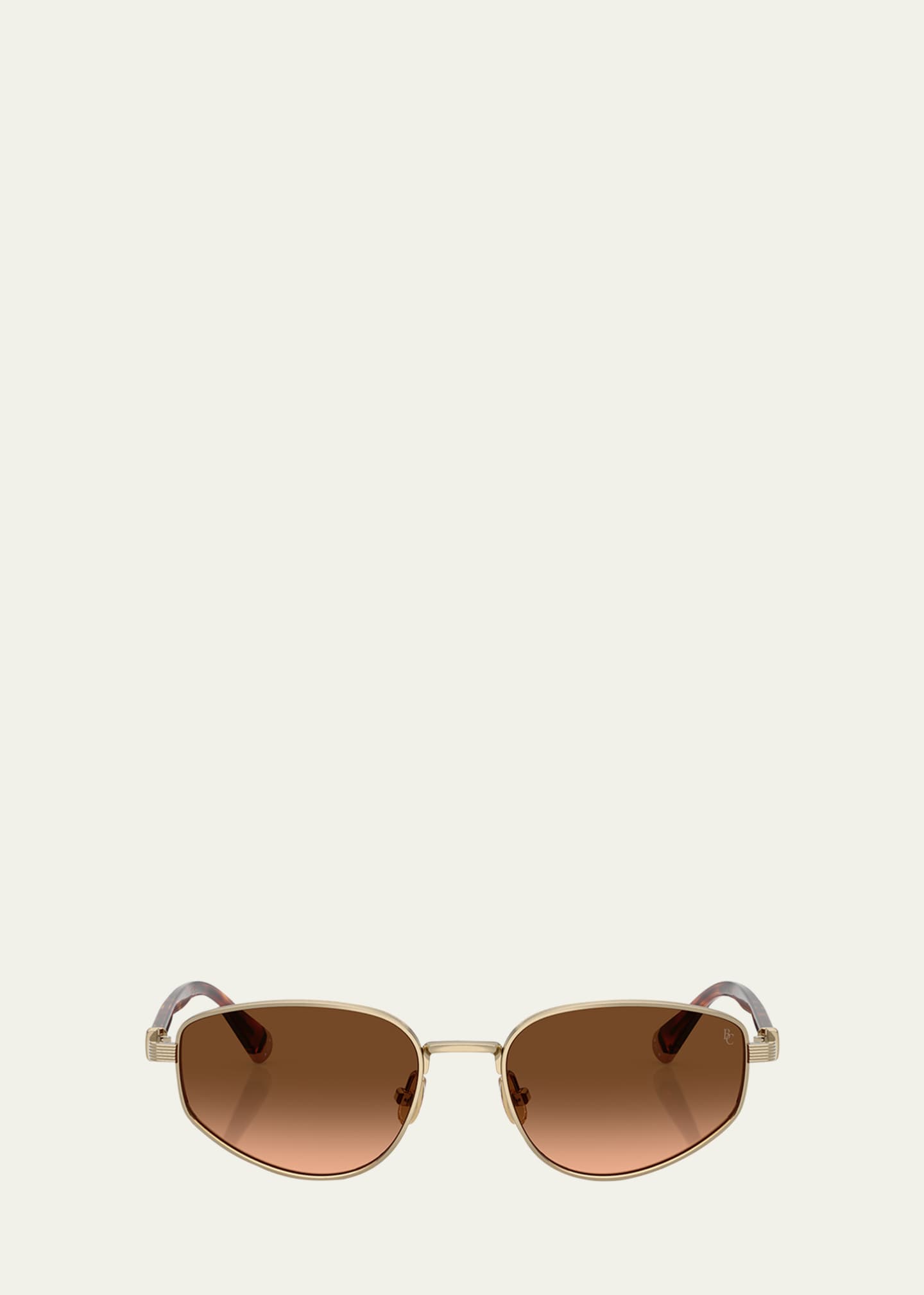 caeruleamBRUNELLO CUCINELLI サングラス Brunello Cucinelli Titanium Oval Sunglasses - Bergdorf Goodman