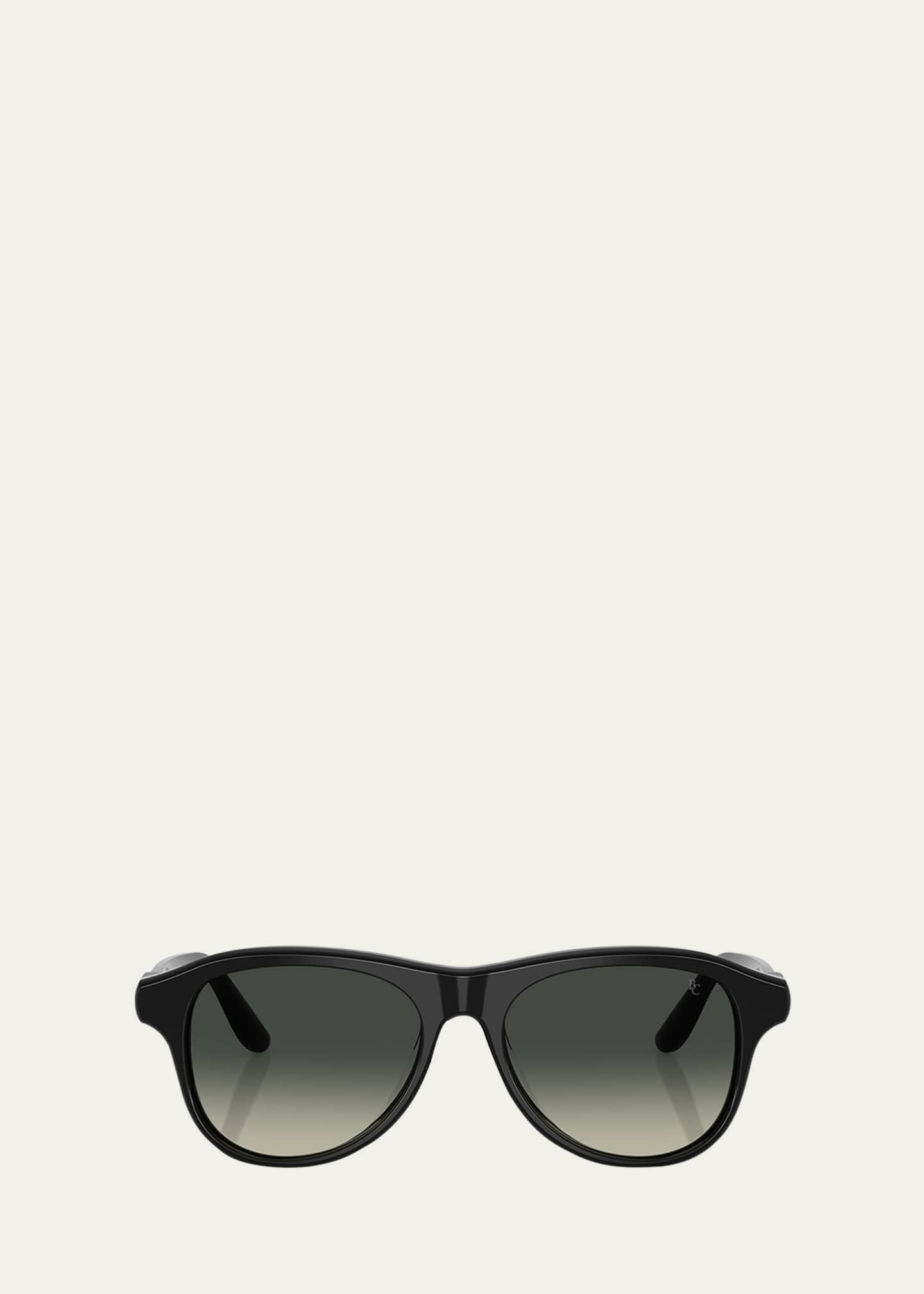 Brunello Cucinelli Acetate Round Sunglasses Image 1 of 3