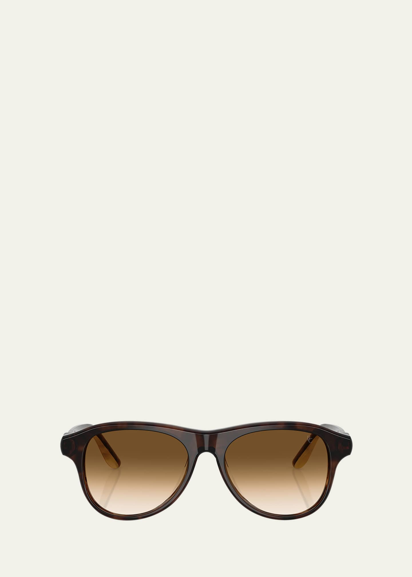 Brunello Cucinelli BC4015S Acetate Aviator Sunglasses Image 1 of 3