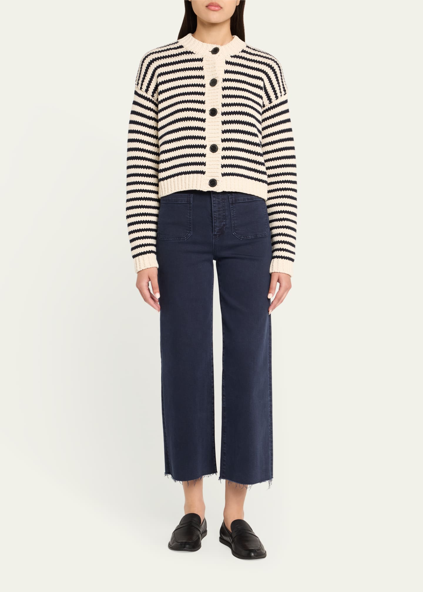 The Stripe Chunky Femme Cardigan