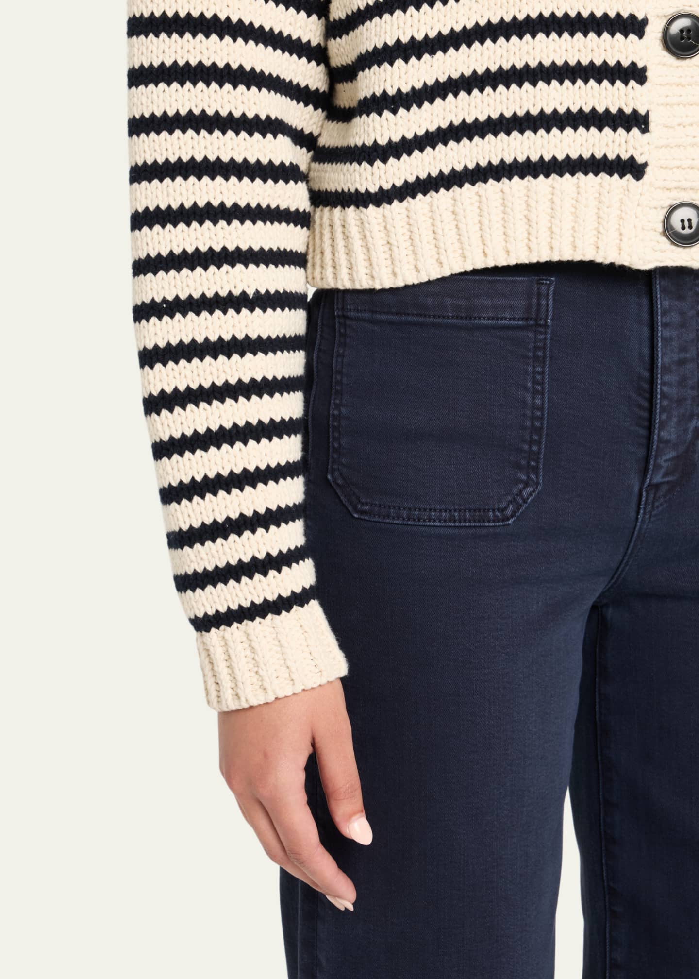 The Stripe Chunky Femme Cardigan