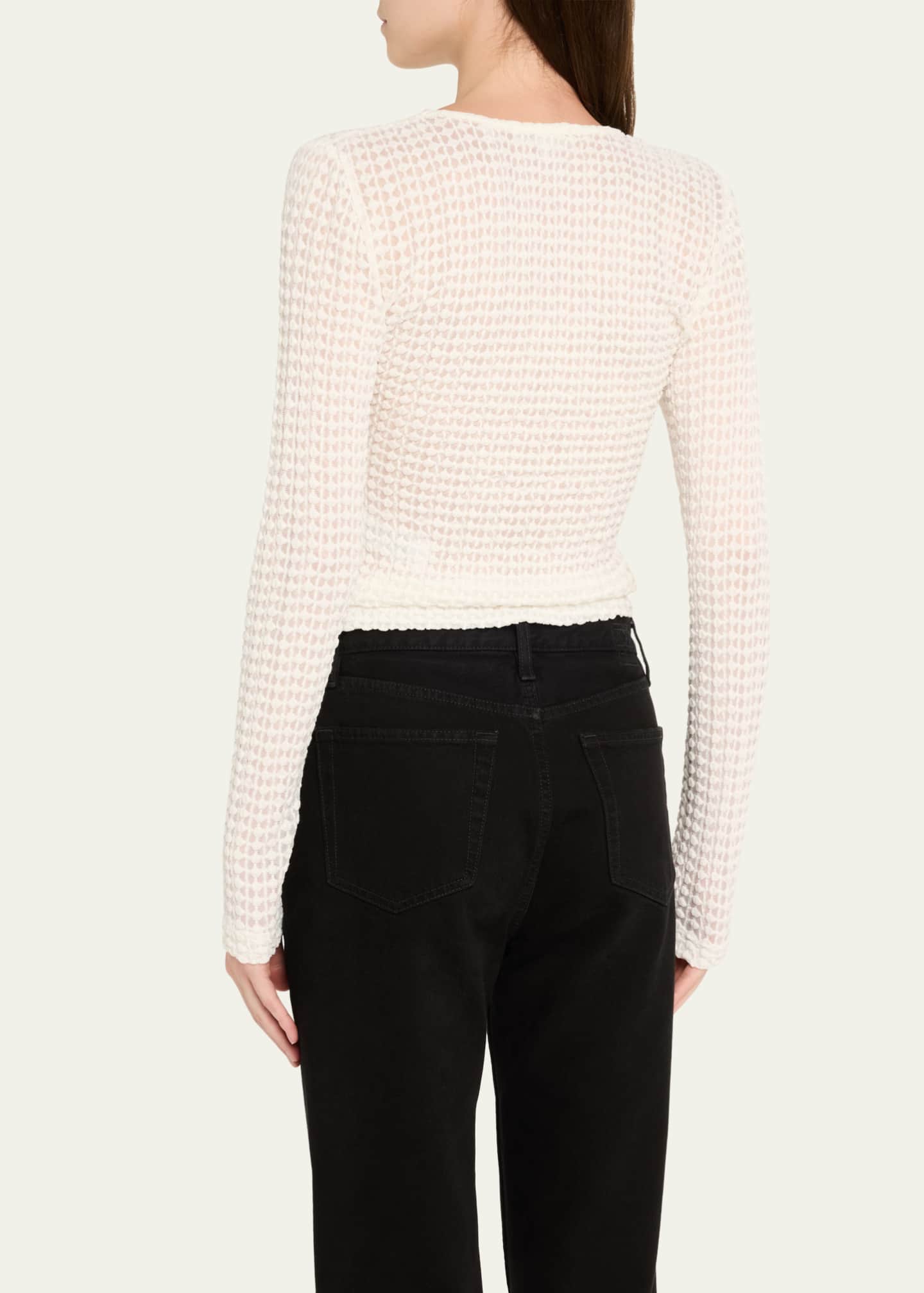 FRAME The Popcorn Top - Bergdorf Goodman