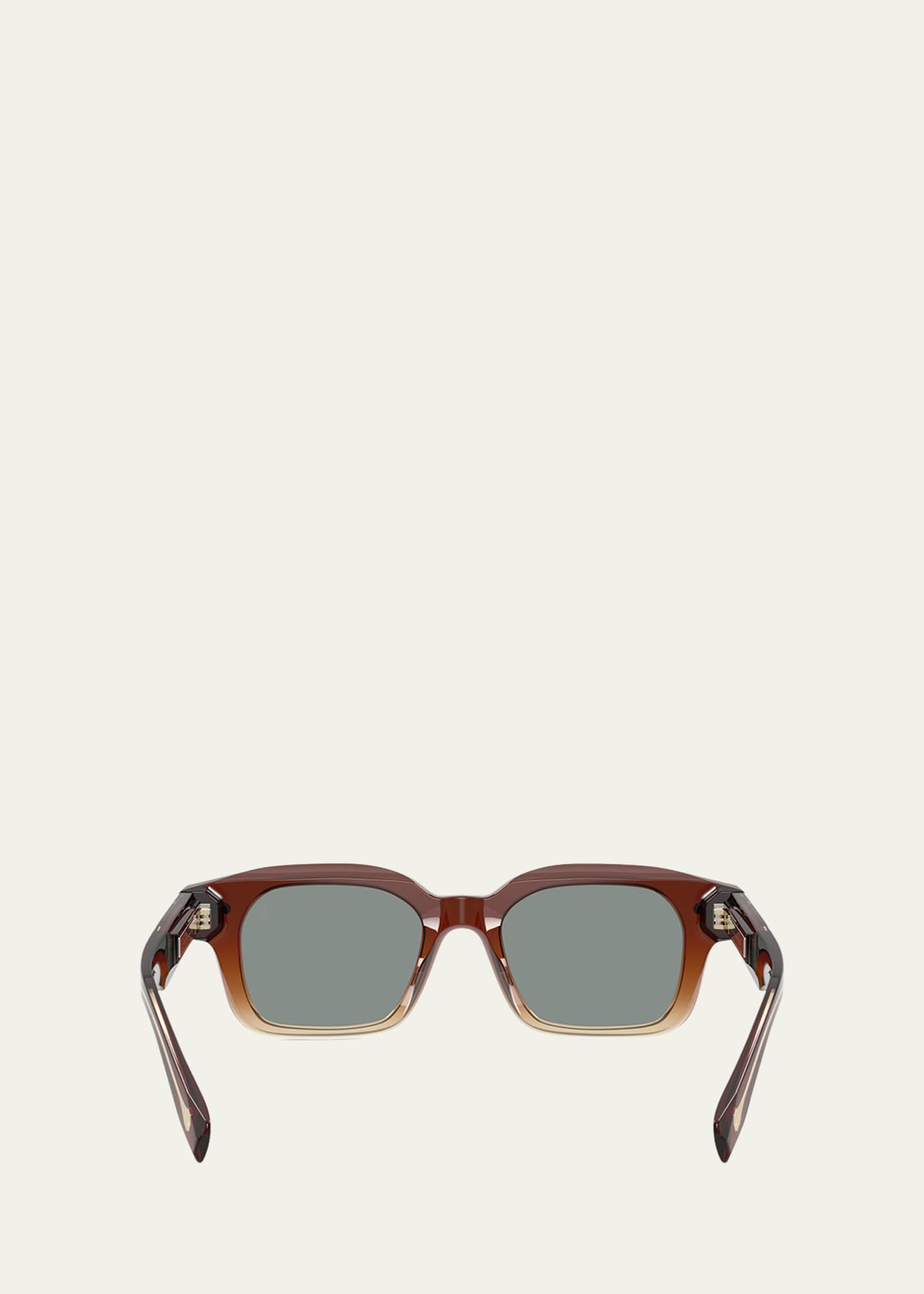 Brunello Cucinelli Men's BC4018S Rectangular Sunglasses Image 4 of 4