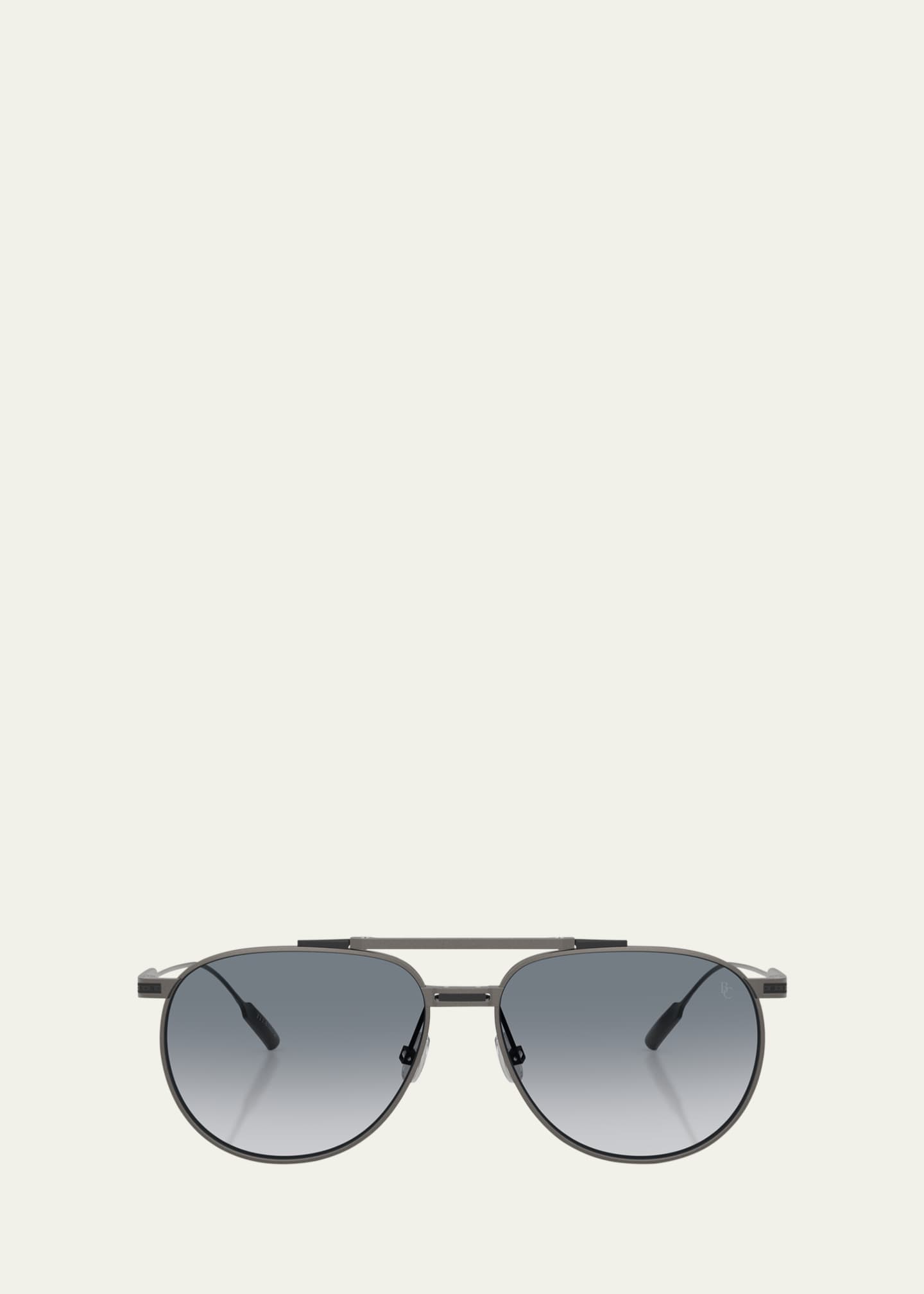 Brunello Cucinelli Men's BC2011ST Aviator Sunglasses Image 1 of 3