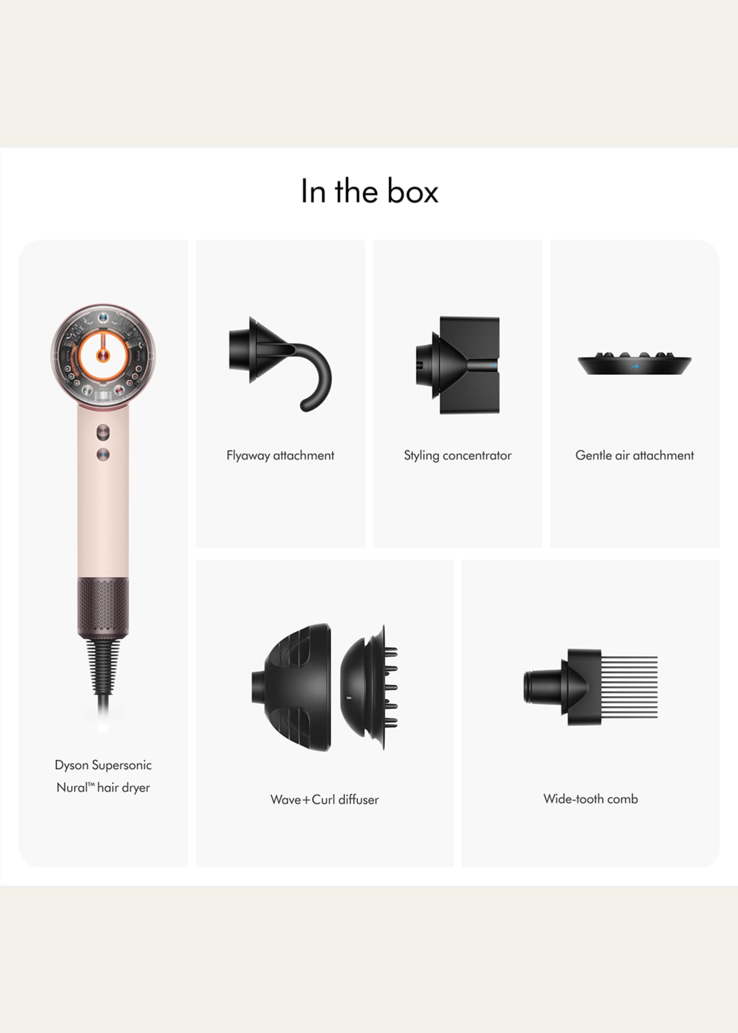 Dyson Supersonic Nural™ Hair Dryer Image 4 of 5