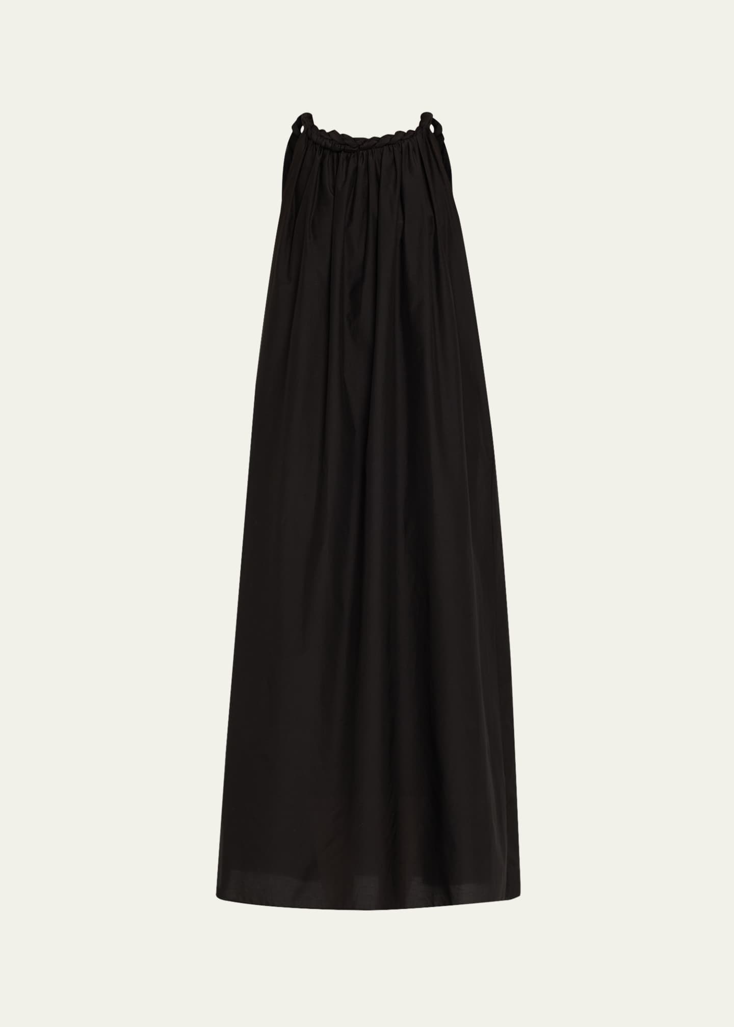 Loulou Studio Kika Long Gathered Dress Image 1 of 5