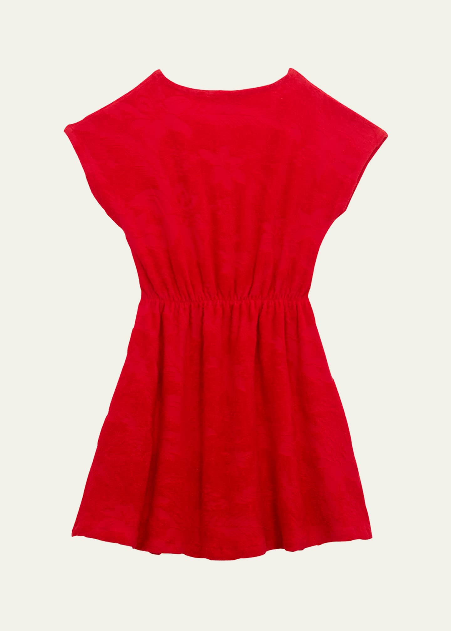 Vilebrequin Girl's Flo Embroidered Terry Cloth Dress, Size 2-14 Image 2 of 2