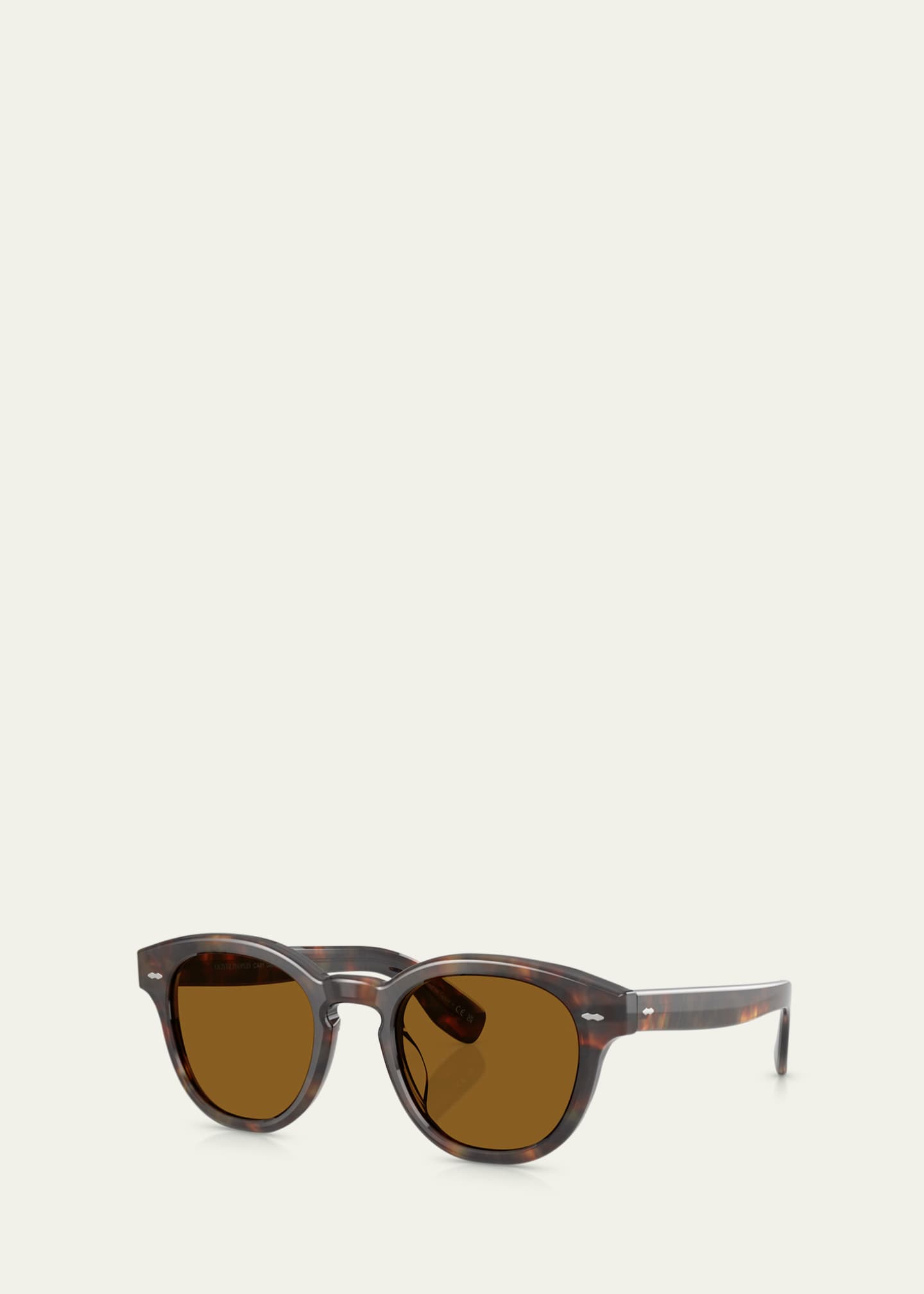 Oliver Peoples Men's OV5413SU Oval Tortoise Sunglasses Image 2 of 3