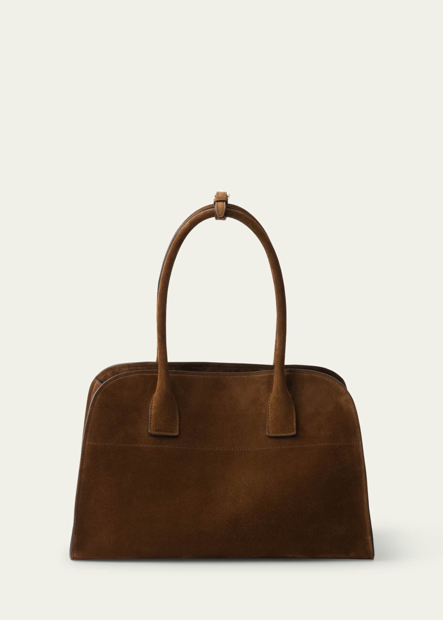 Prada Suede Top-Handle Bag Image 2 of 3
