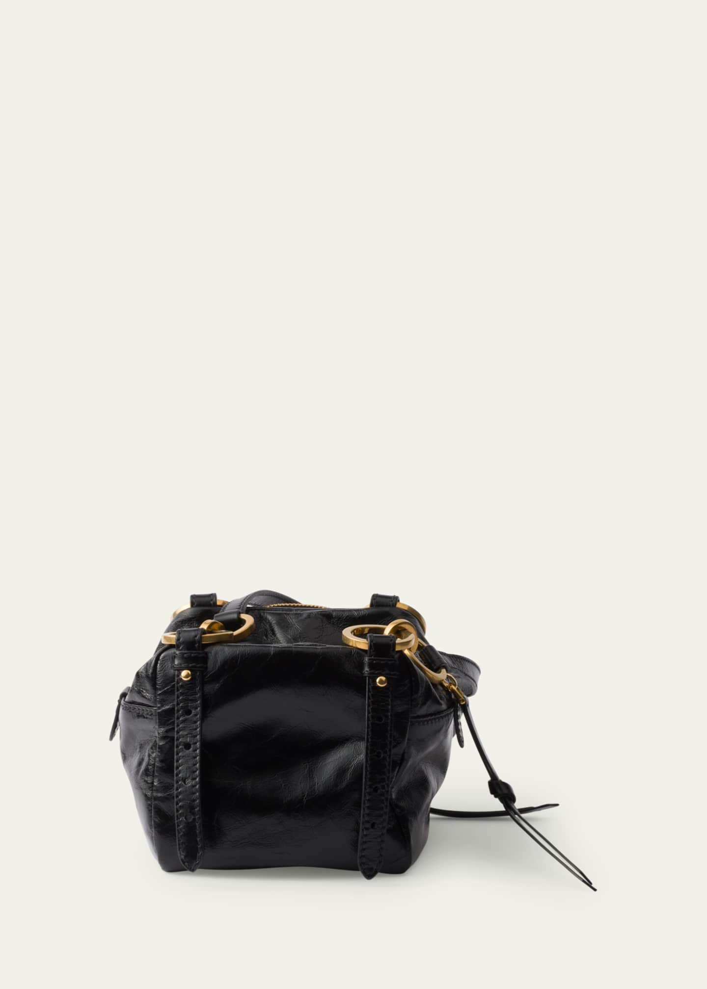 Prada Dangle Mini Leather Shoulder Bag Image 3 of 4