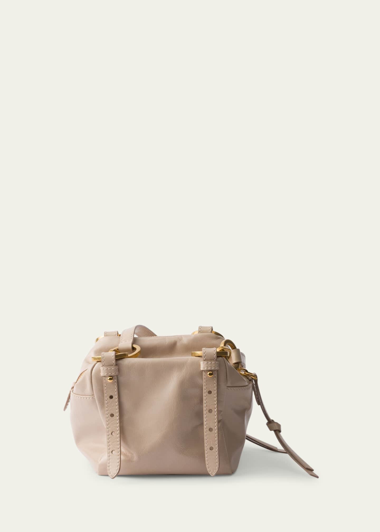 Prada Dangle Mini Leather Shoulder Bag Image 3 of 4