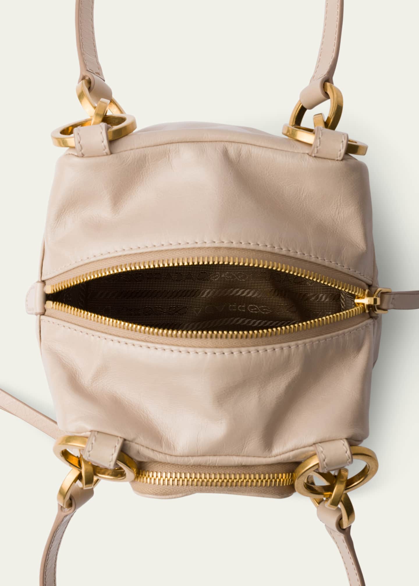 Prada Dangle Mini Leather Shoulder Bag Image 4 of 4