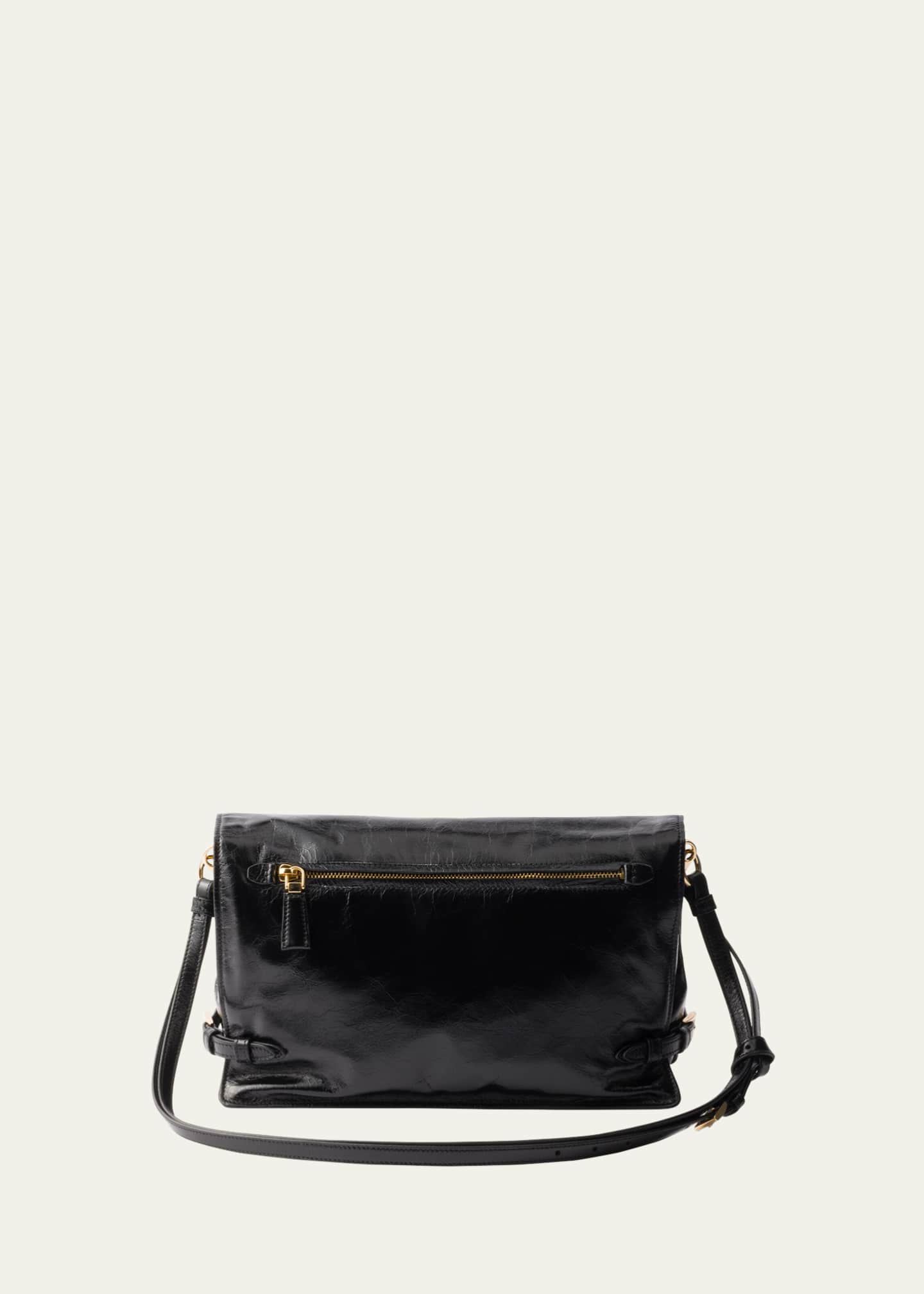 Prada Medium Soft Leather Shoulder Bag Image 2 of 3