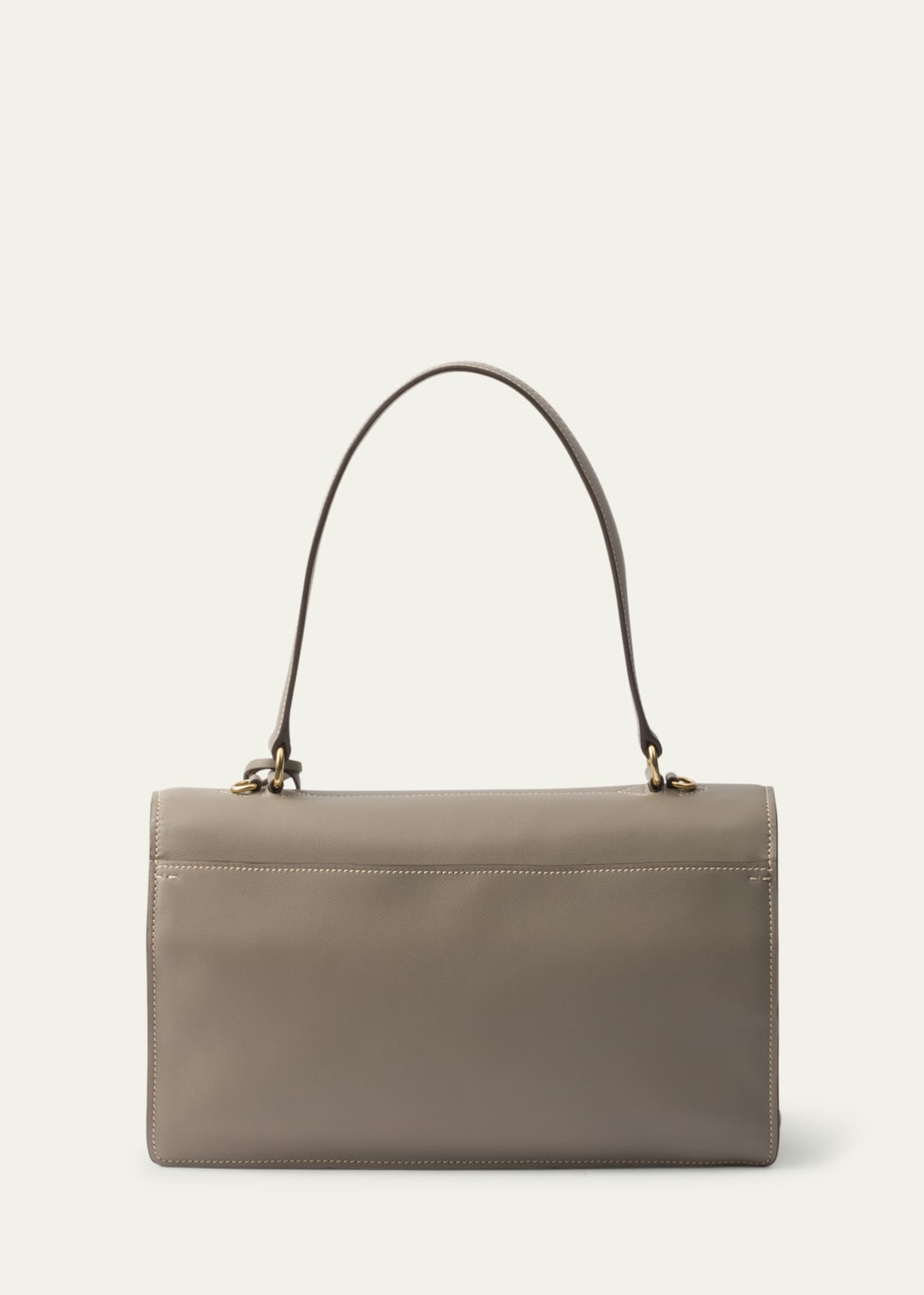 Prada Soft Sound Leather Shoulder Bag Image 2 of 3