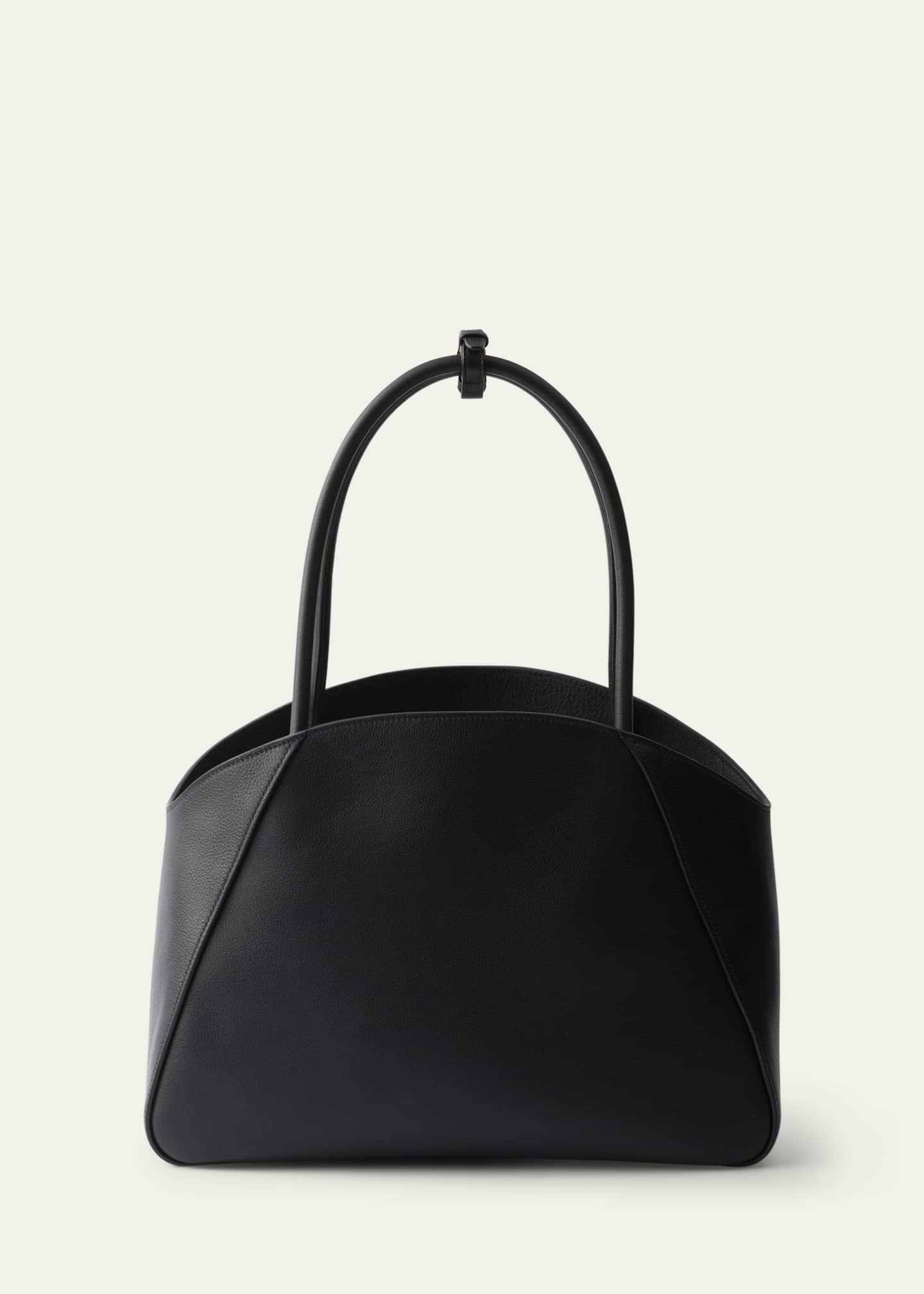 Prada Large Soft Grain Leather Shoulder Bag Image 2 of 3