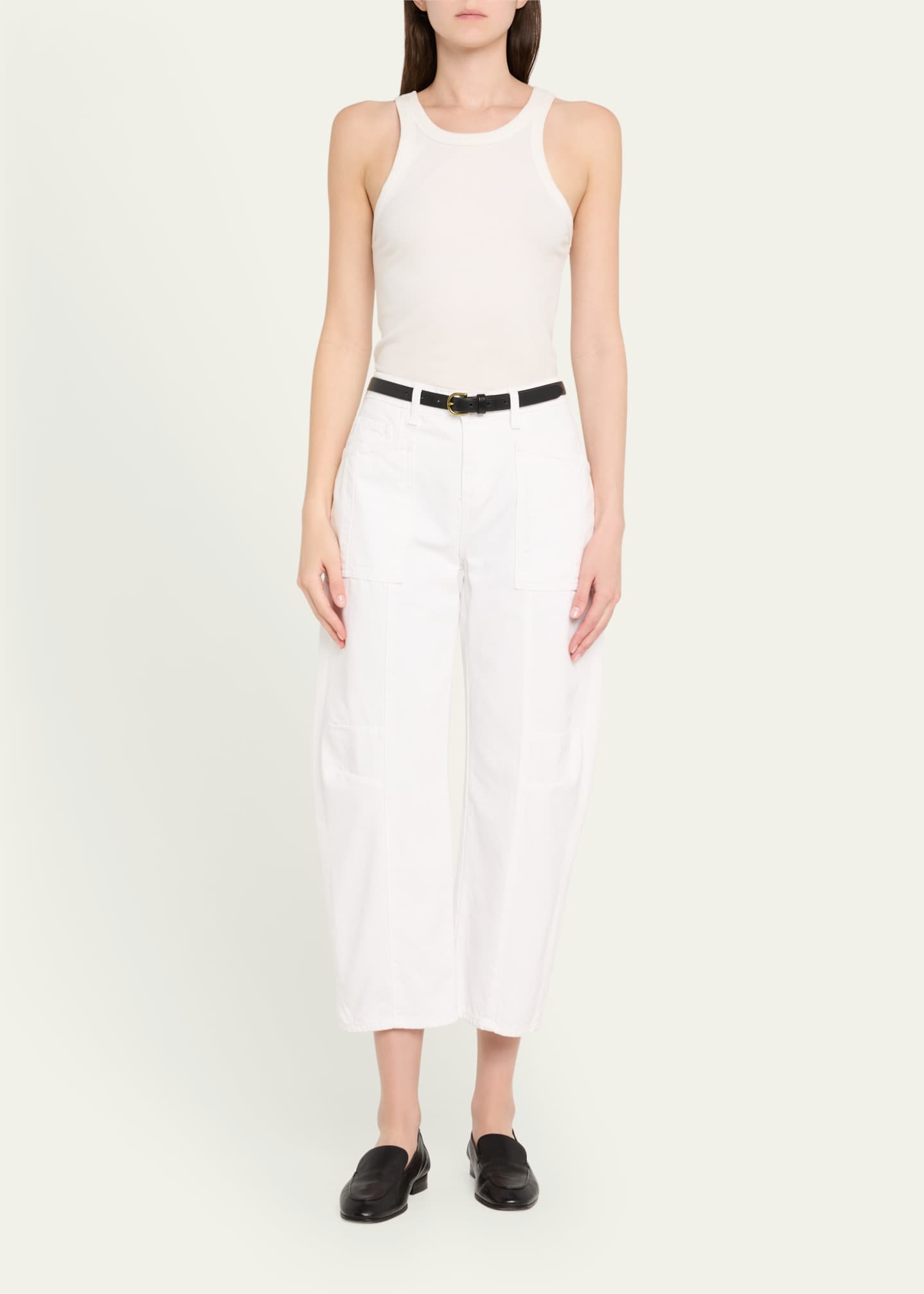 L'Agence Cody High-Rise Rodeo Jeans - Bergdorf Goodman