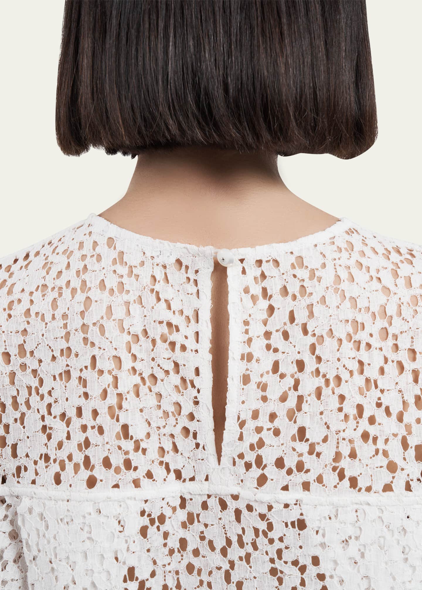 MARIA MCMANUS Lace Short Sleeve T-Shirt Image 5 of 5