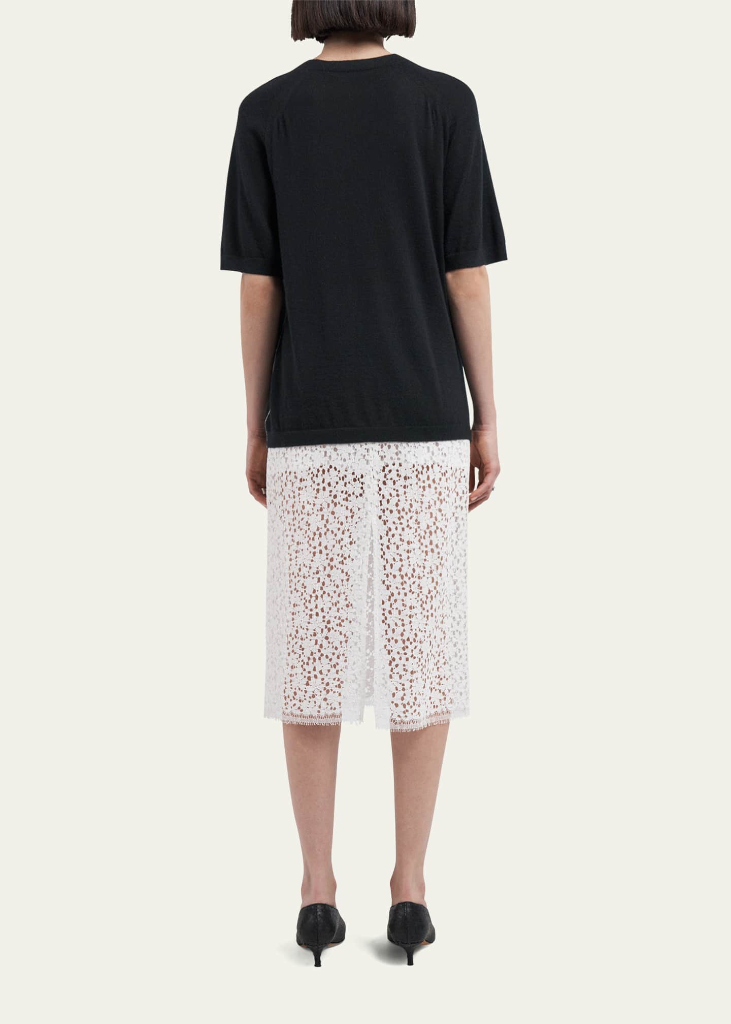 MARIA MCMANUS Oversized Cashmere T-Shirt Image 3 of 5