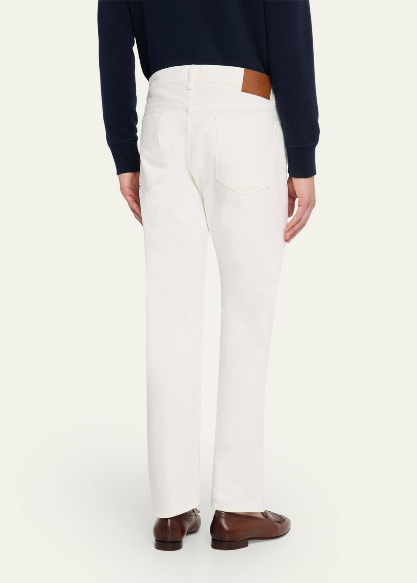 Ralph Lauren Purple Label Men's Straight-Leg Japanese Denim Jeans Image 3 of 5