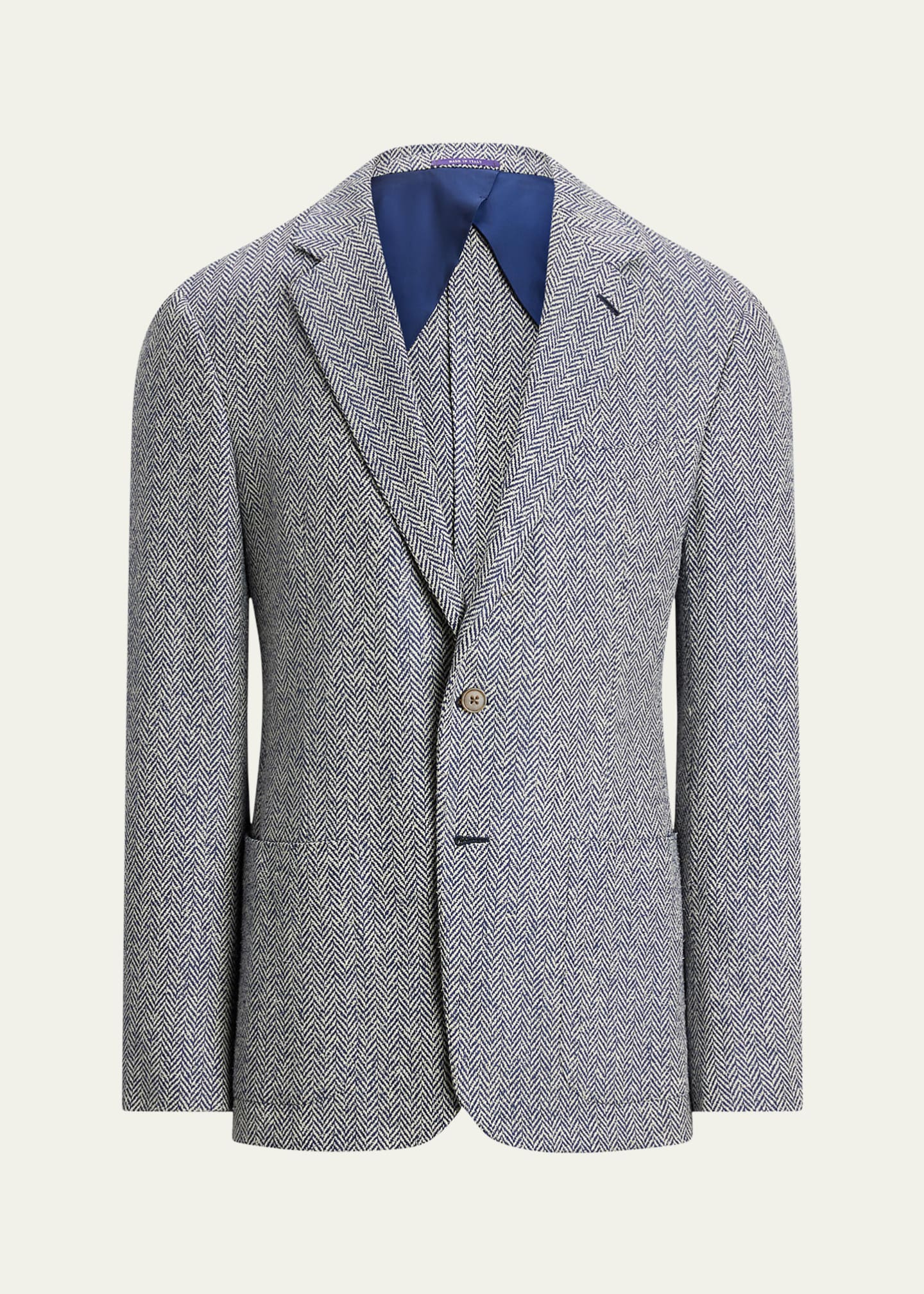 Ralph Lauren Purple Label Men's Kent Herringbone Sport Coat Image 1 of 5