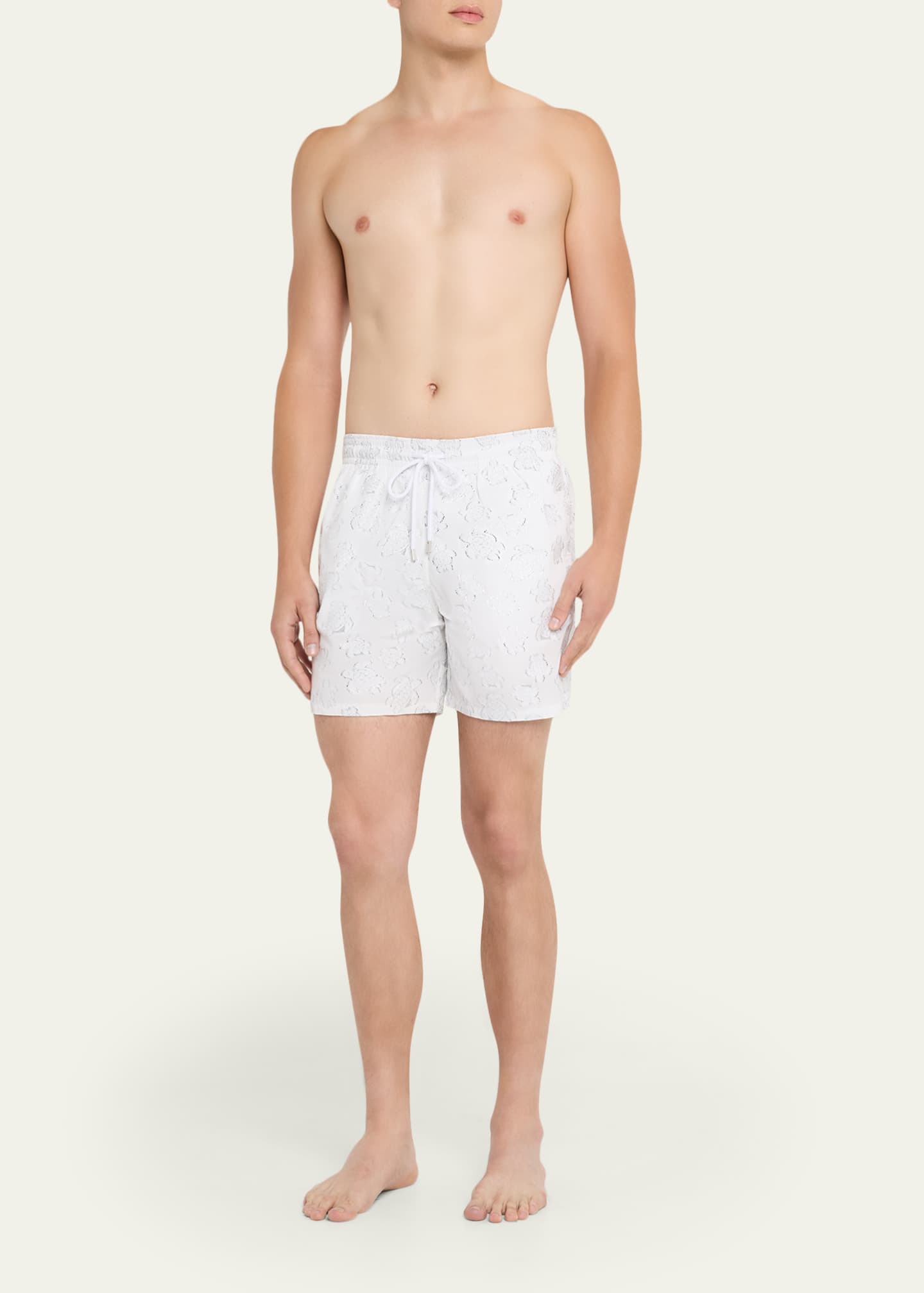 Vilebrequin Men's Turtle-Print Swim Shorts Image 2 of 4