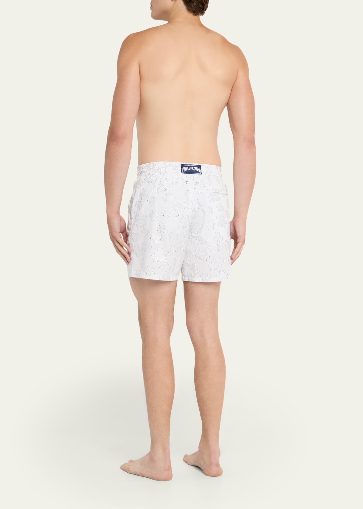 Vilebrequin Men's Turtle-Print Swim Shorts Image 3 of 4
