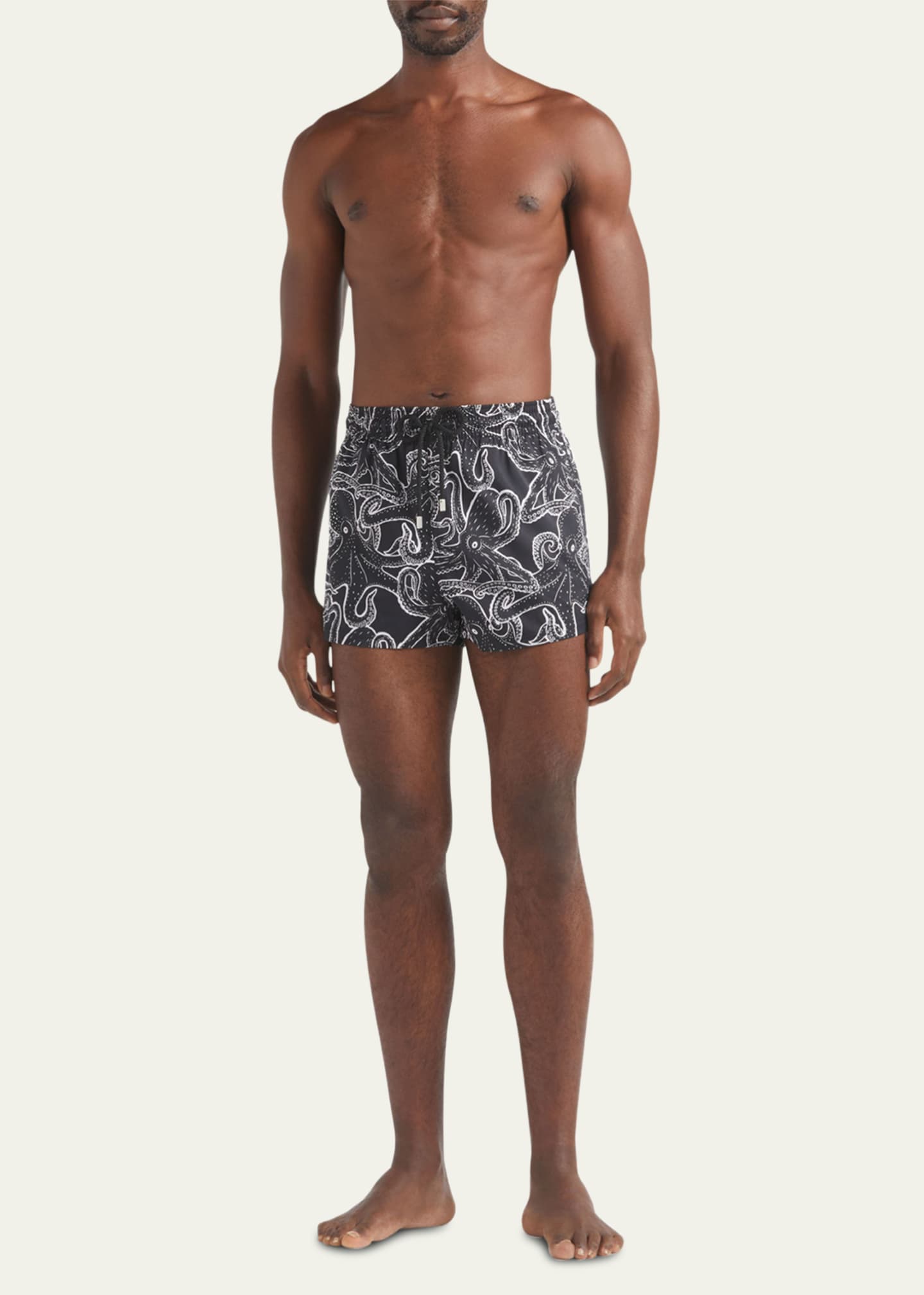 Vilebrequin Men's Octopus-Print Swim Shorts Image 2 of 3