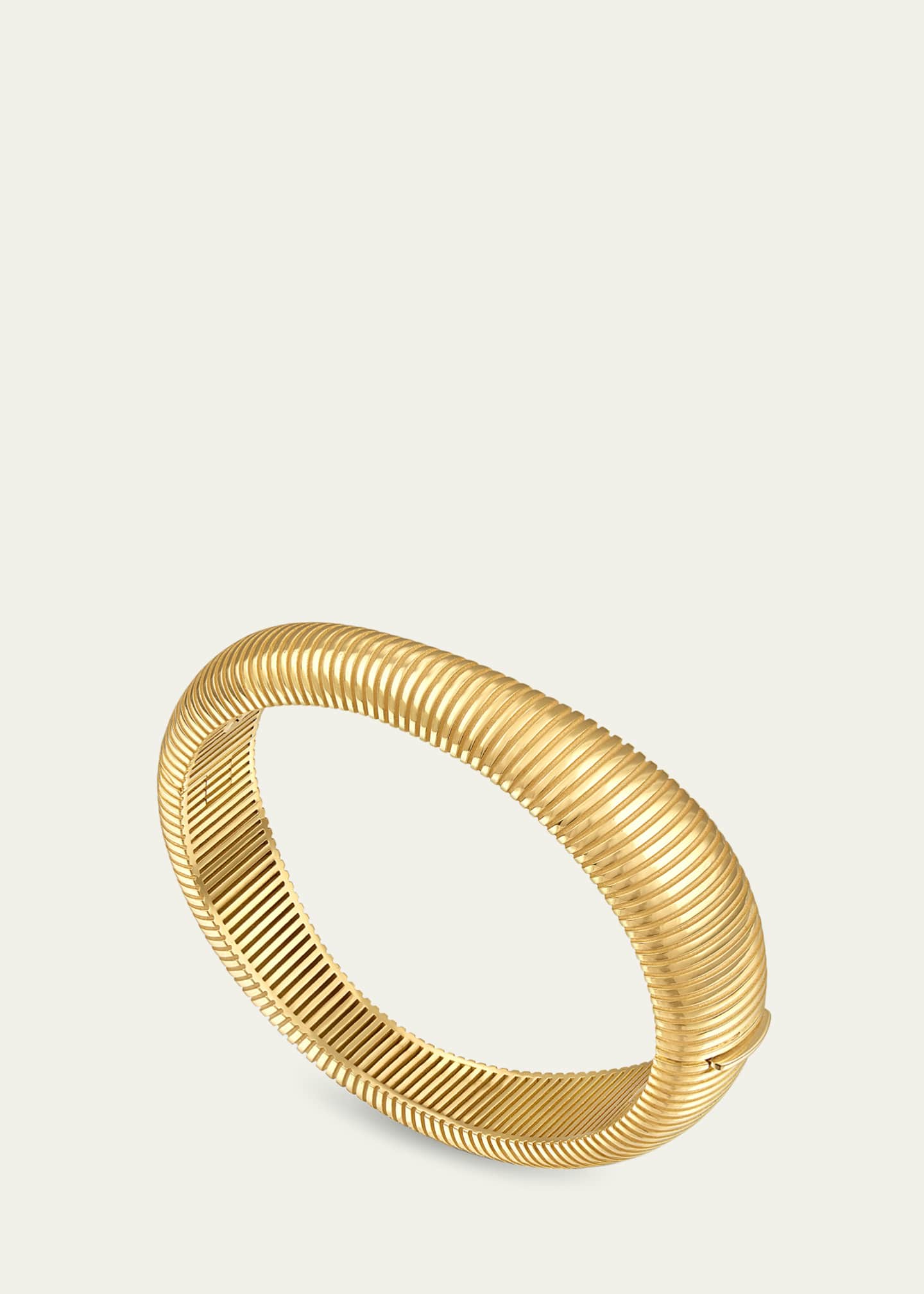 Pamela Zamore 18K Yellow Gold Isla Flow Bangle Bracelet Image 2 of 2