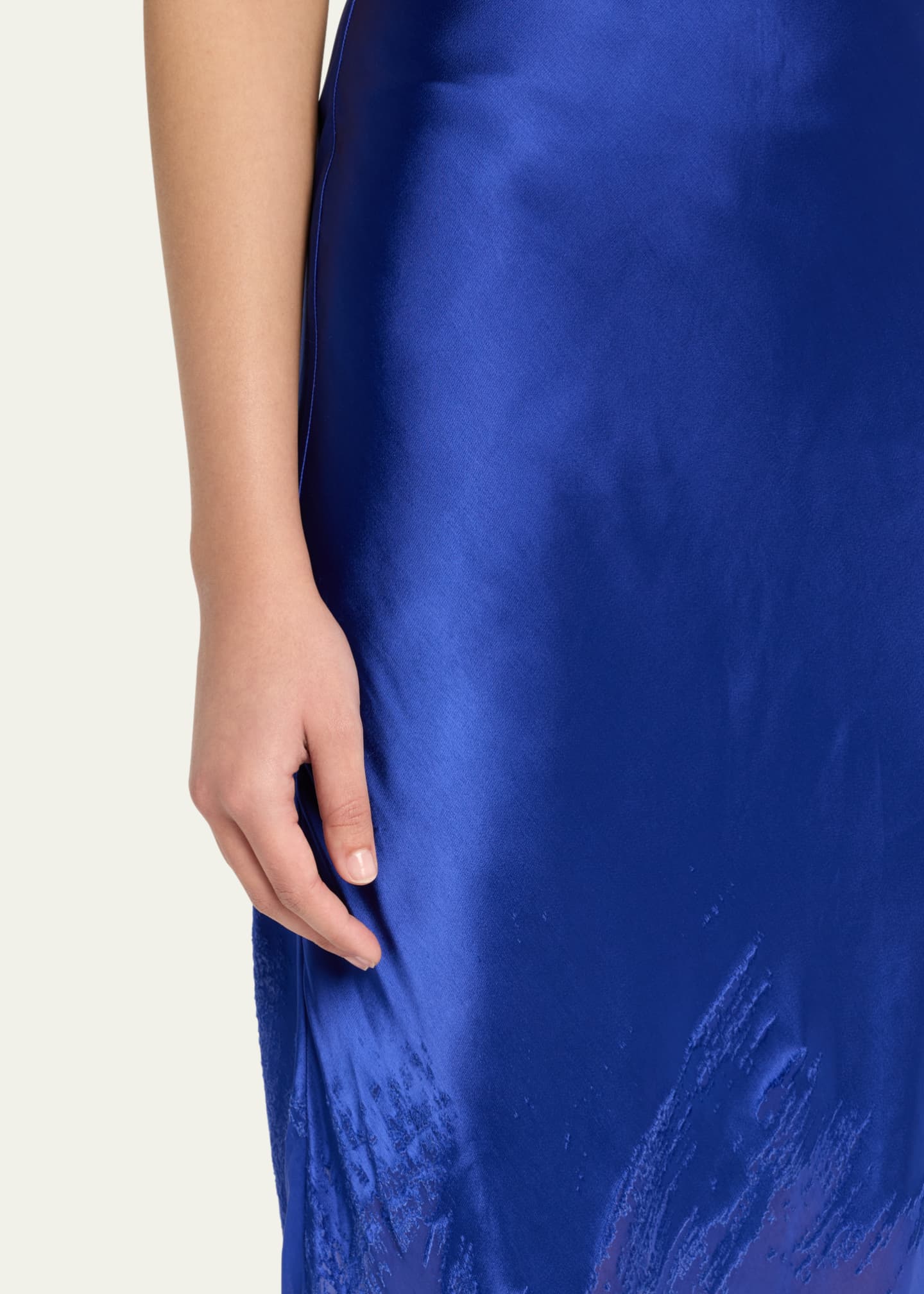 Saloni Fabienne Silk Long Dress Image 5 of 5